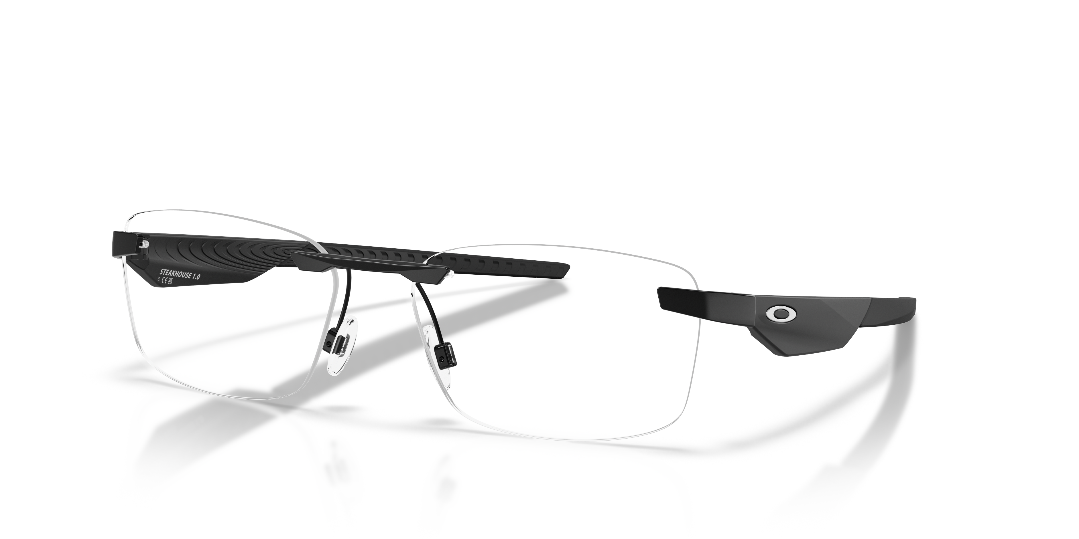 オークリー Steakhouse 1.0 メガネ Satin Blackフレーム | オークリー