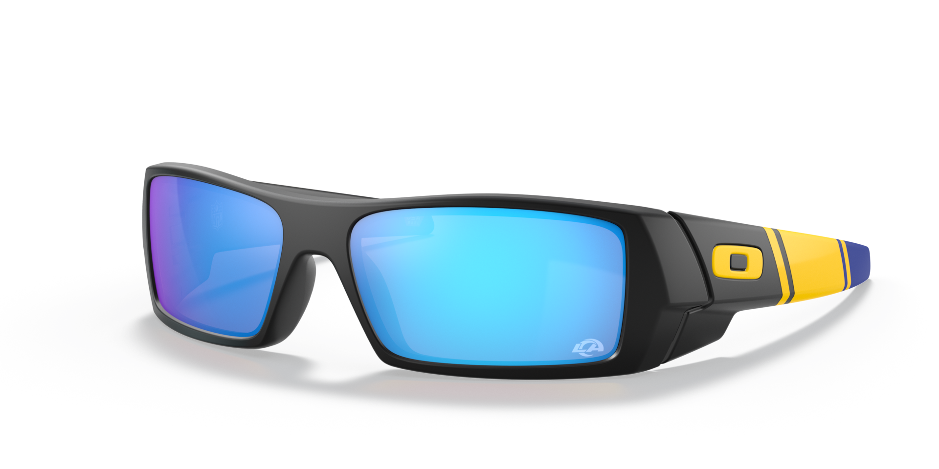 Oakley Los Angeles Rams Gascan® Sunglasses with Matte Black Frame