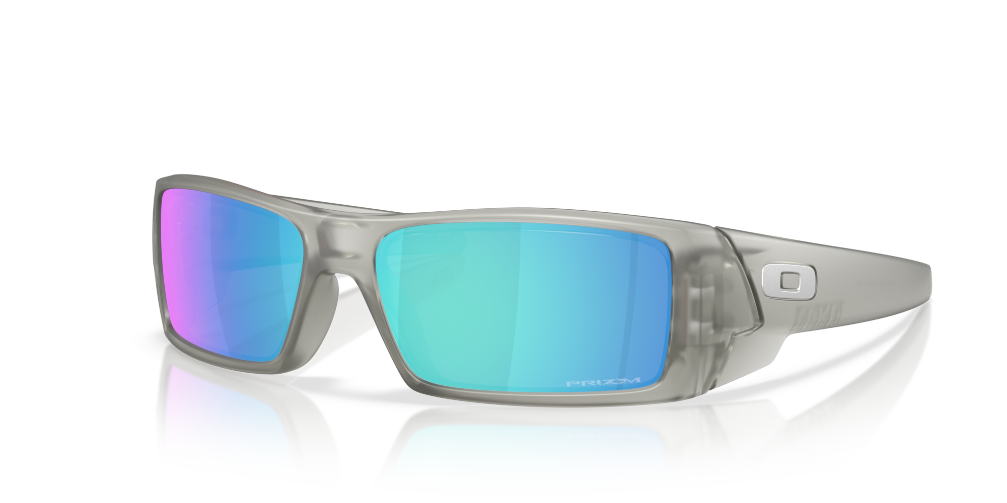 最終SALE OAKLEYサングラス Oakley Gascan® Sunglasses with Matte Grey Ink Frame and Prizm