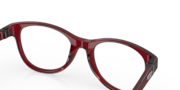 Humbly (Youth Fit) - Polished Transparent Brick Red