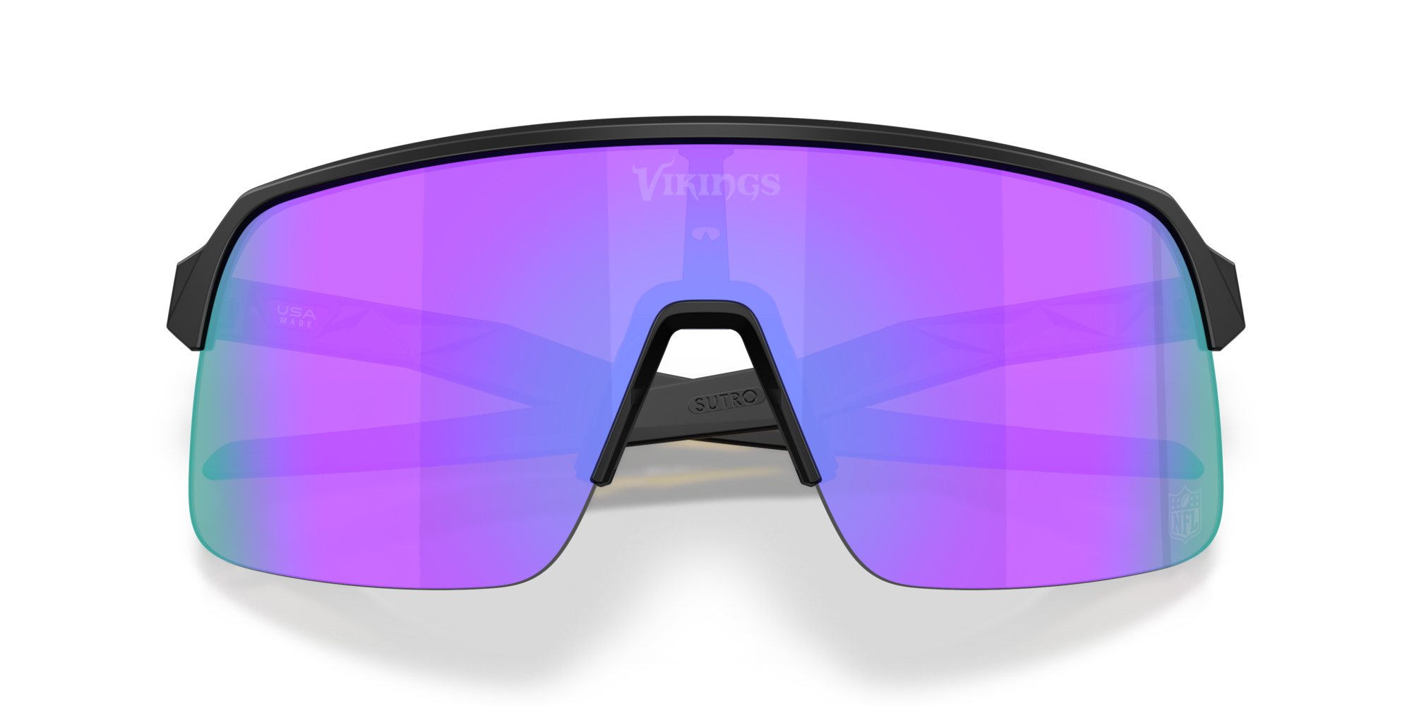 Oakley Minnesota Vikings Sutro Lite Sunglasses with Matte Black
