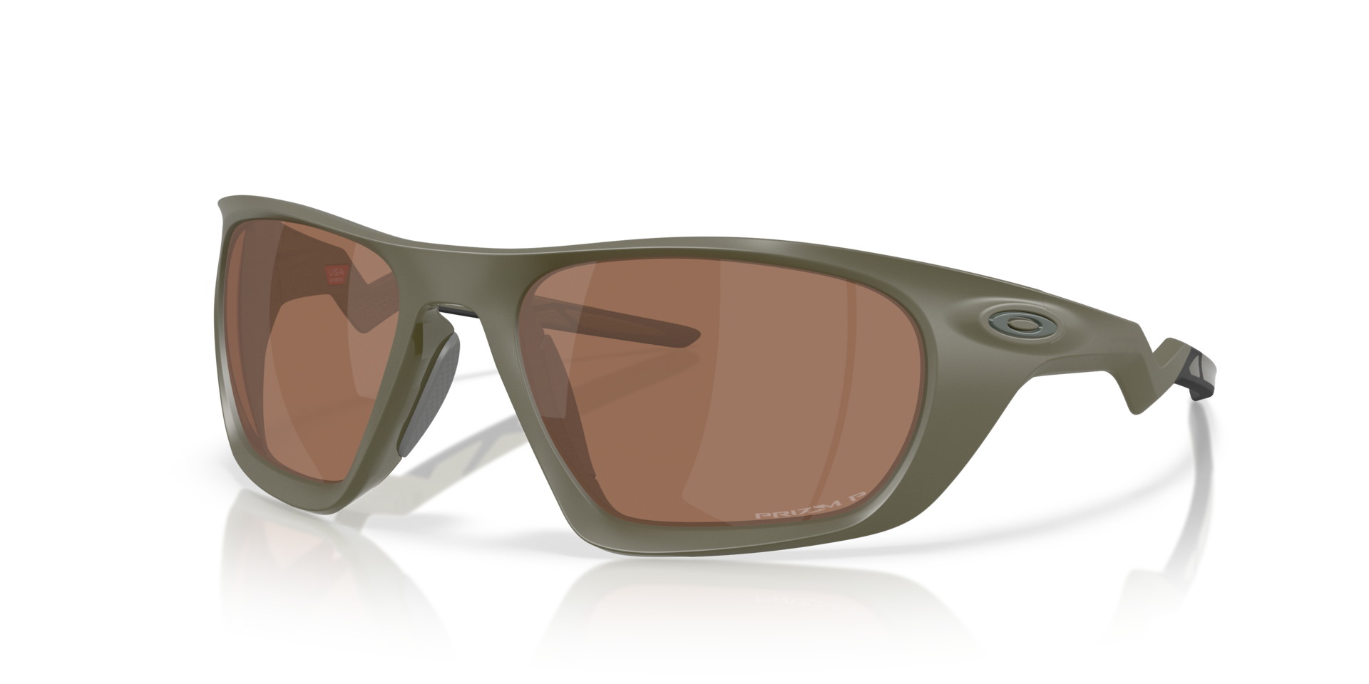 Lateralis Prizm Tungsten Polarized Lenses, Matte Moss Frame