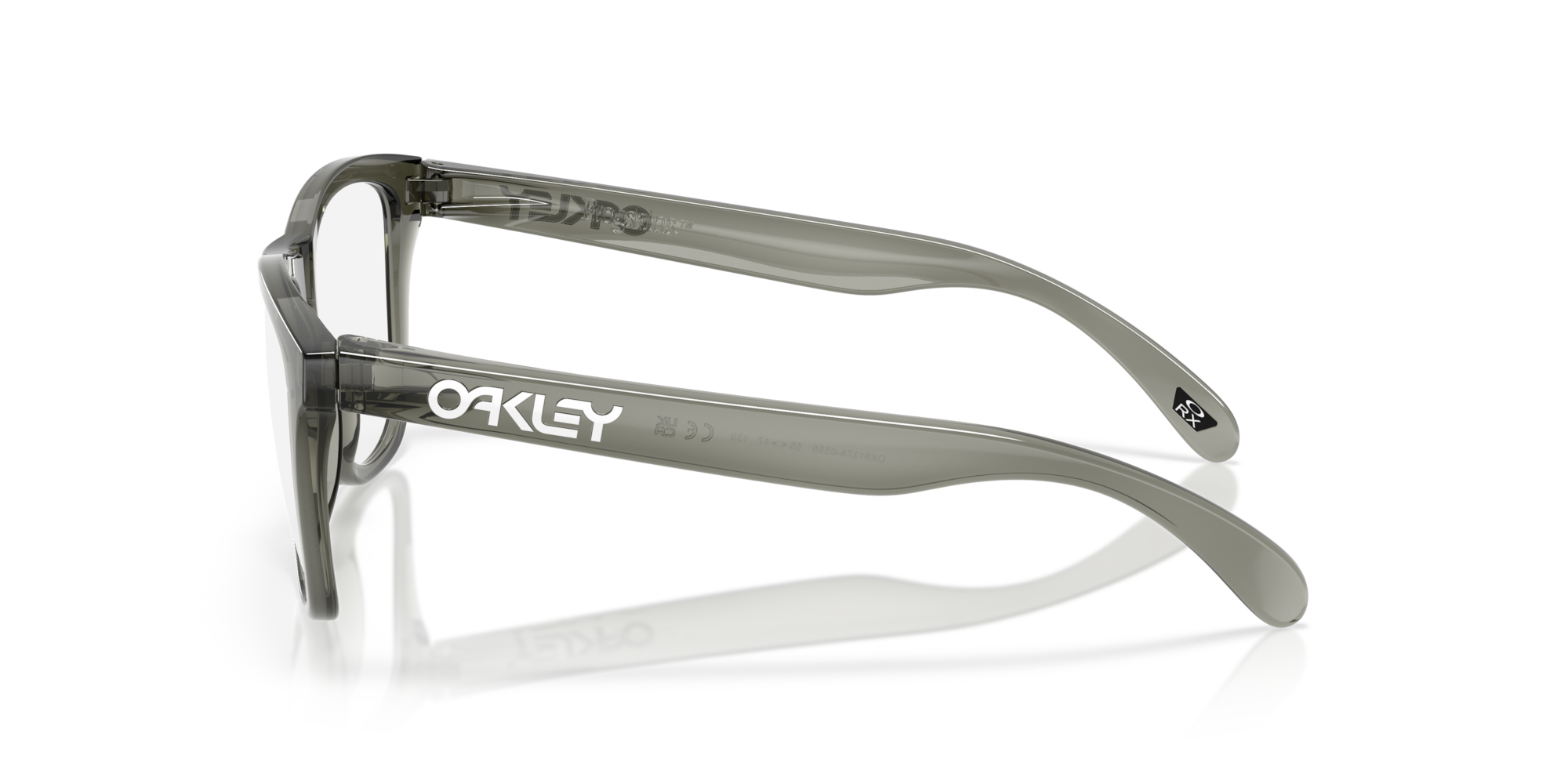 Oakley Frogskins™ (Low Bridge Fit) Eyeglasses with Grey Smoke