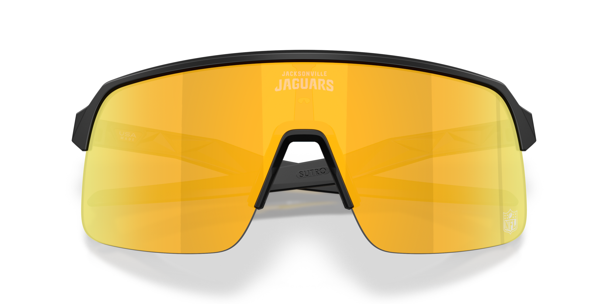 Oakley Jacksonville Jaguars Sutro Lite Sunglasses with Matte Black