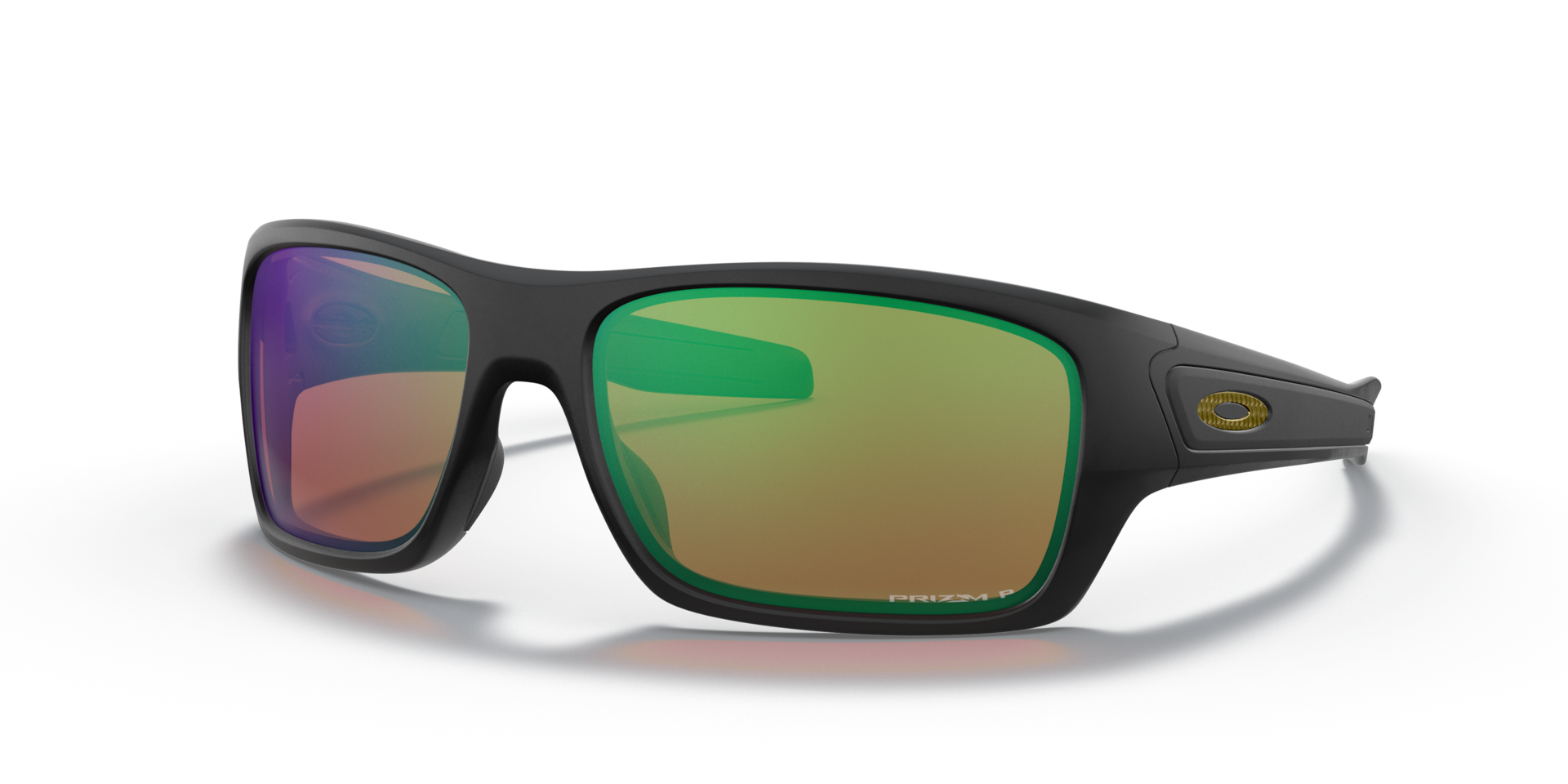 Oakley Prizm サングラス グリーンレンズ Standard Issue Turbine Prizm Shallow Water Polarized Lenses, Matte