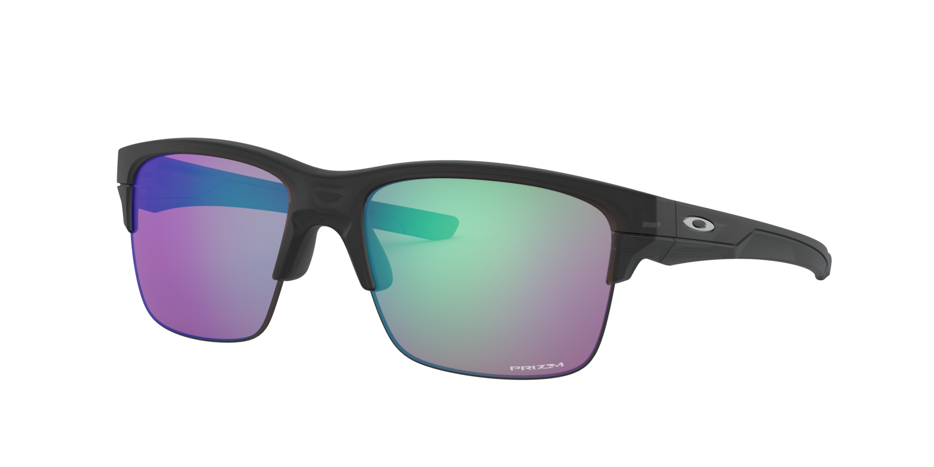 Oakley Thinlink Sunglasses with Matte Black Ink Frame and Prizm
