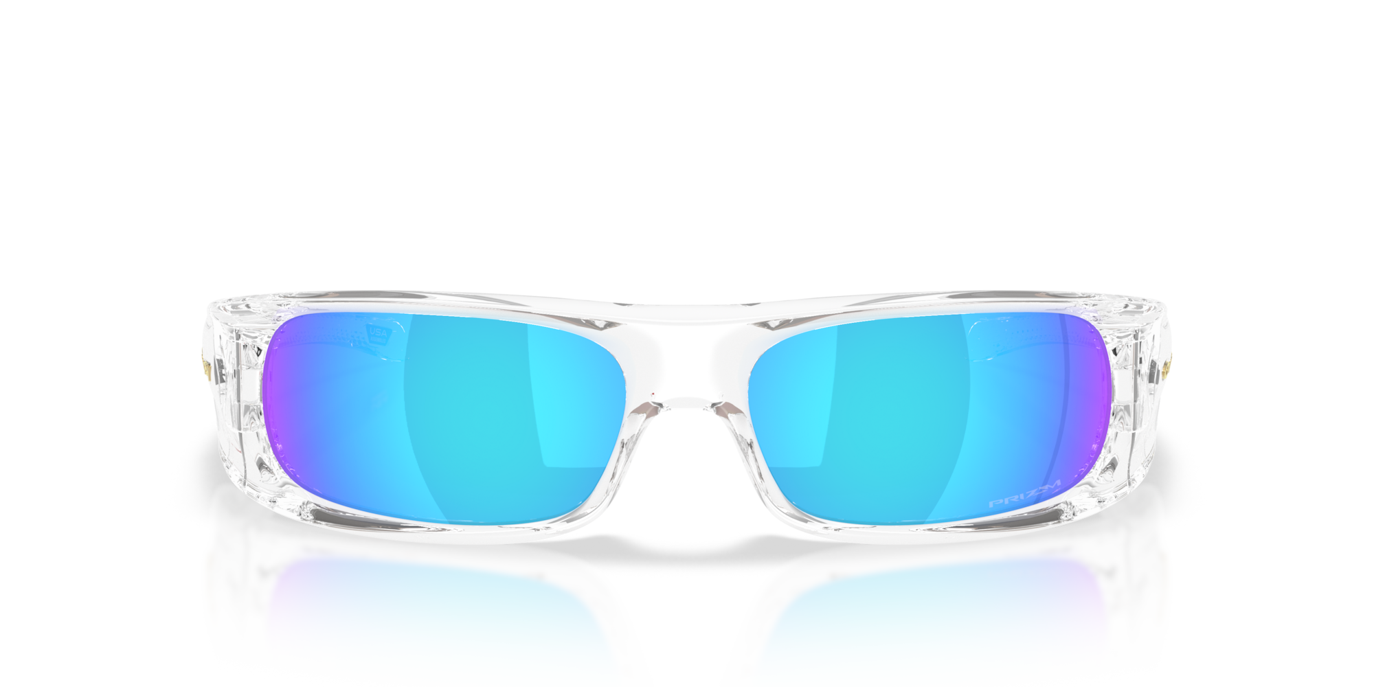 オークリー Highlandサングラス ClearフレームとPrizm Sapphireレンズ