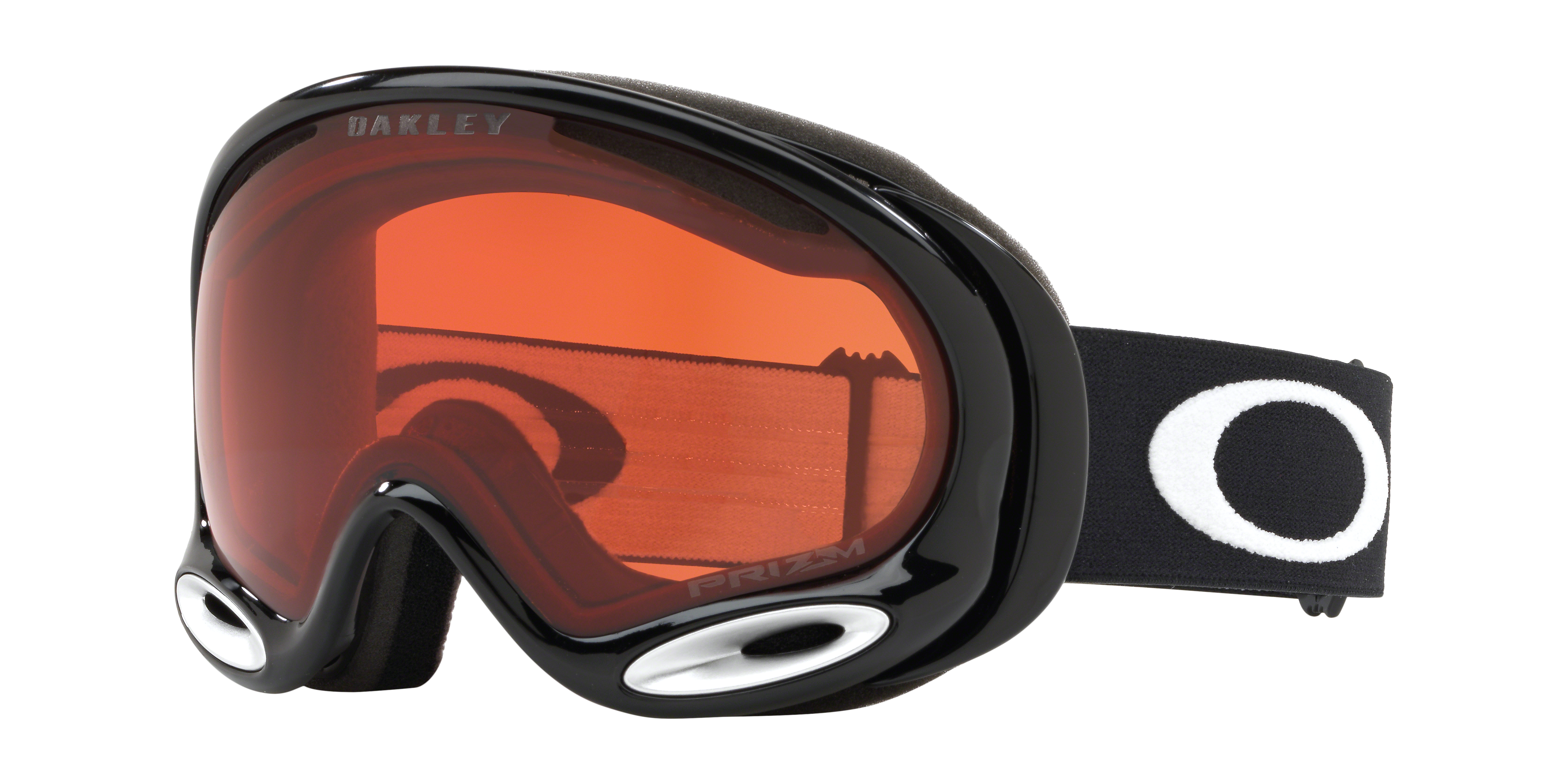 Oakley A-Frame® 2.0 Snow Goggles with Jet Black Strap and Prizm