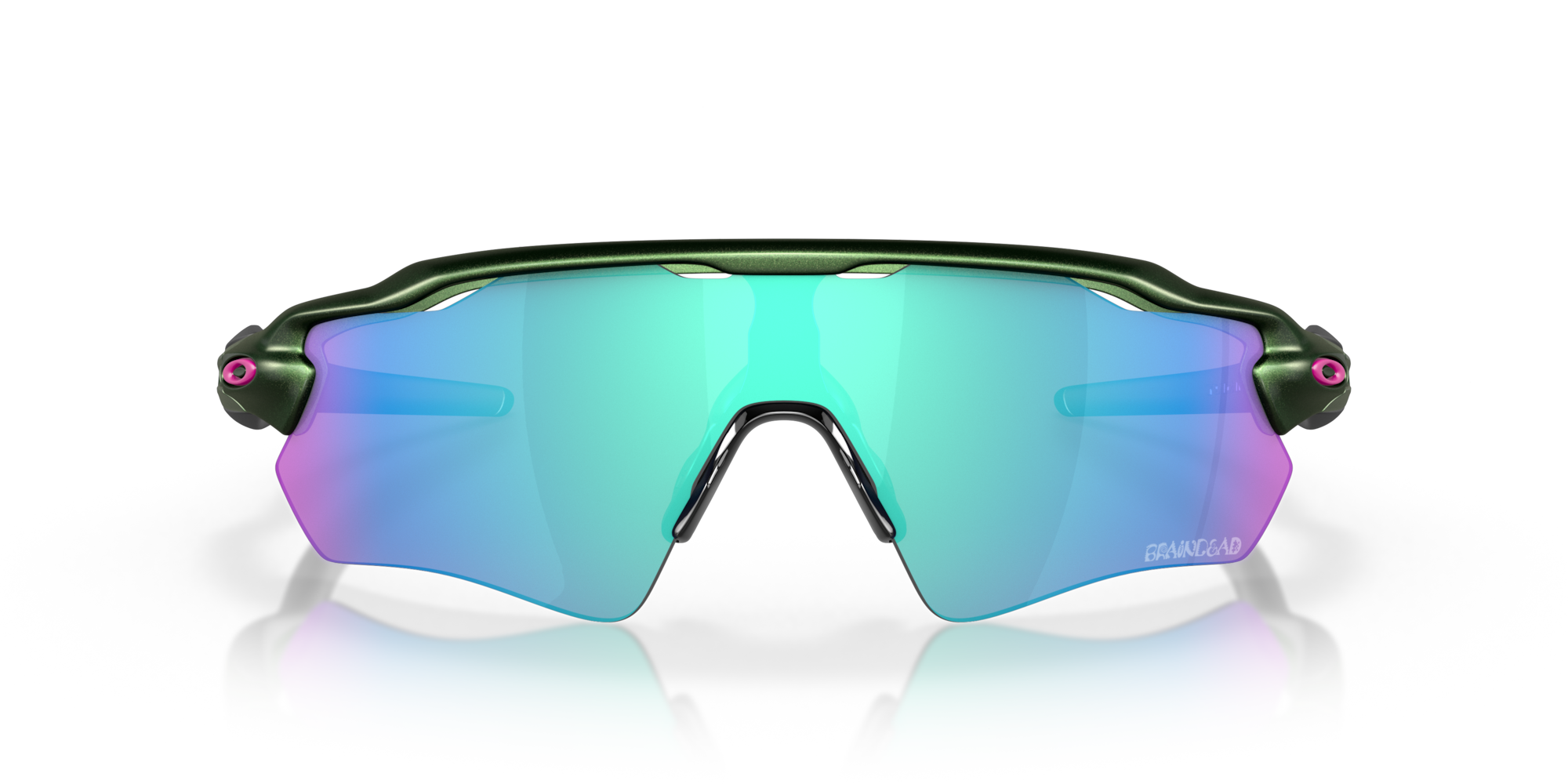 極美品 OAKLEY Radar Path sunglasses 迷彩 Oakley Radar® EV Path® x Brain Dead Sunglasses with Green Frame