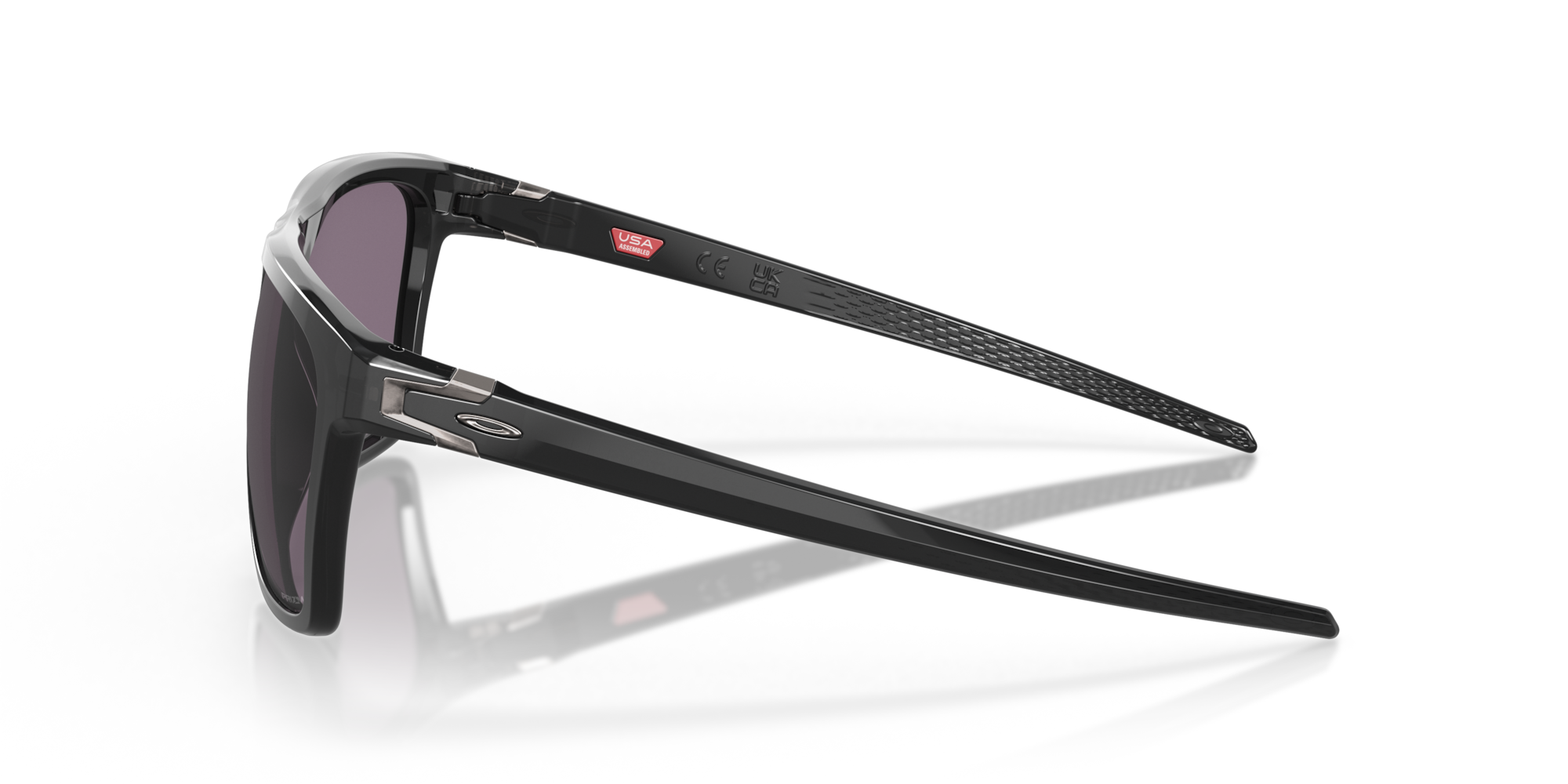 Oakley Leffingwell Sunglasses with Black Ink Frame and Prizm Grey