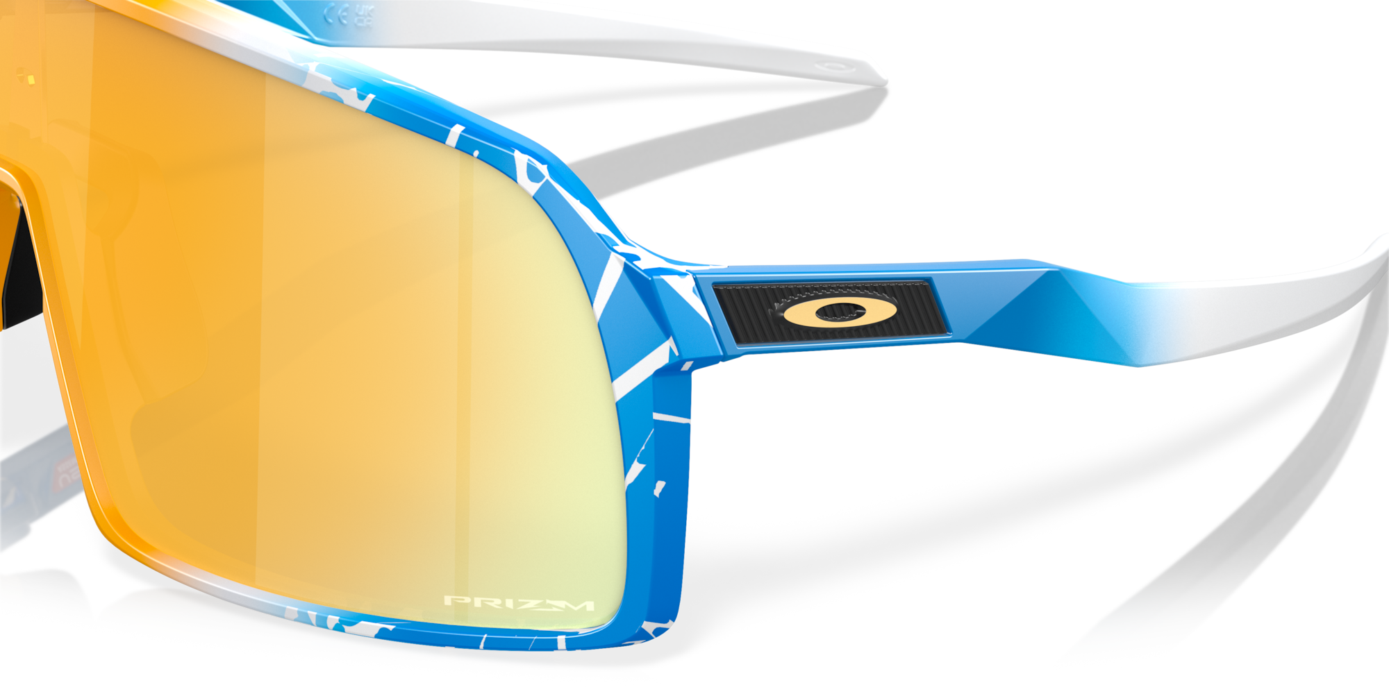 Oakley Sutro Player's Selection Sunglasses with Blue Yellow White