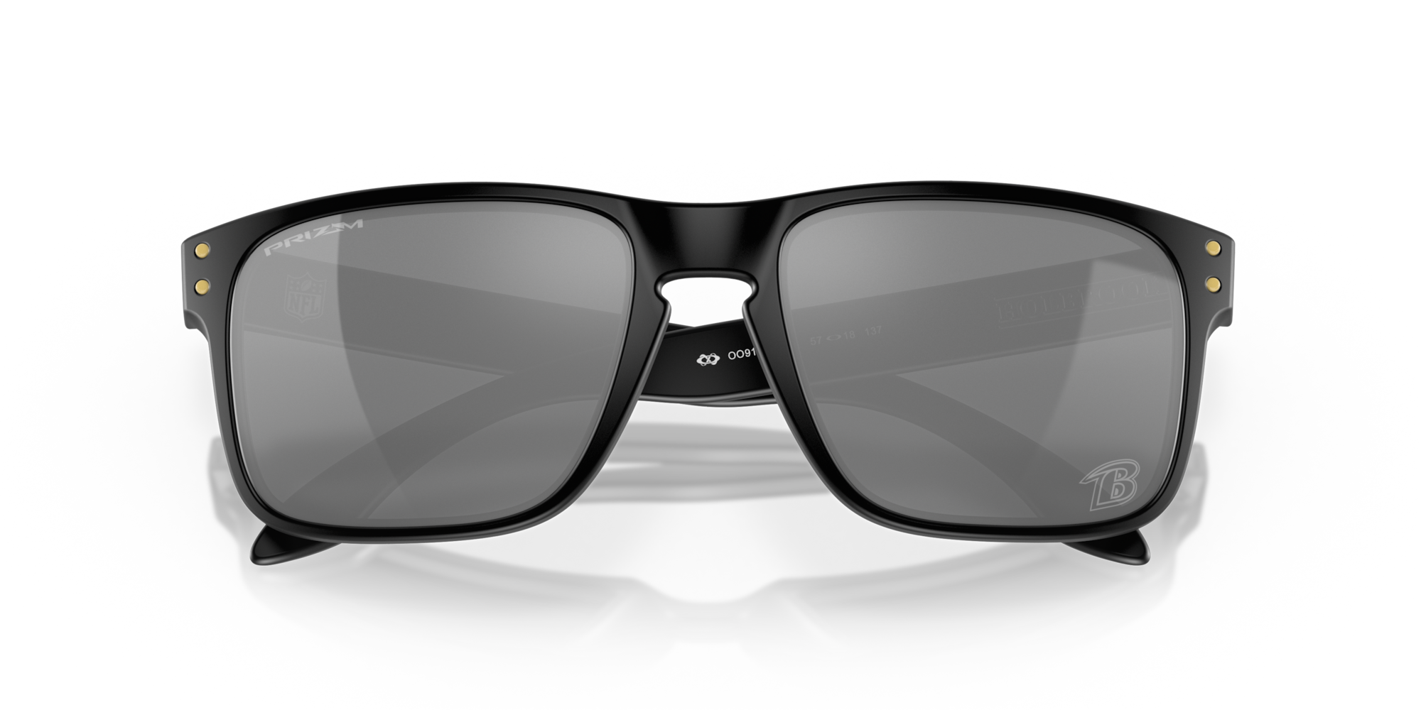 Oakley Baltimore Ravens Holbrook™ Sunglasses with Matte Black