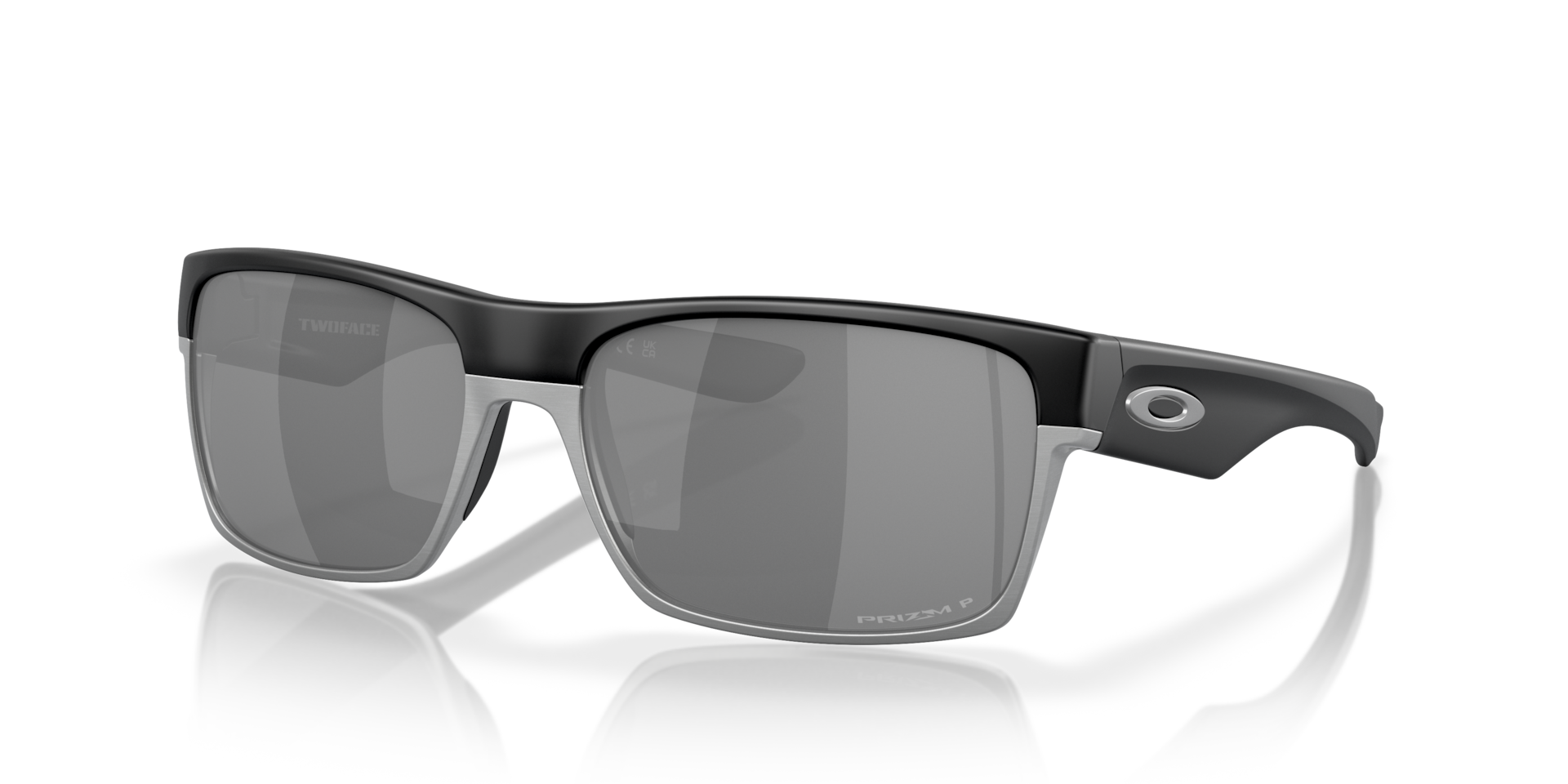 ジ*ン様 OAKLEY TWOFACE Prizm Polarized 偏光サン TwoFace™ Prizm Black Polarized Lenses, Matte Black Frame