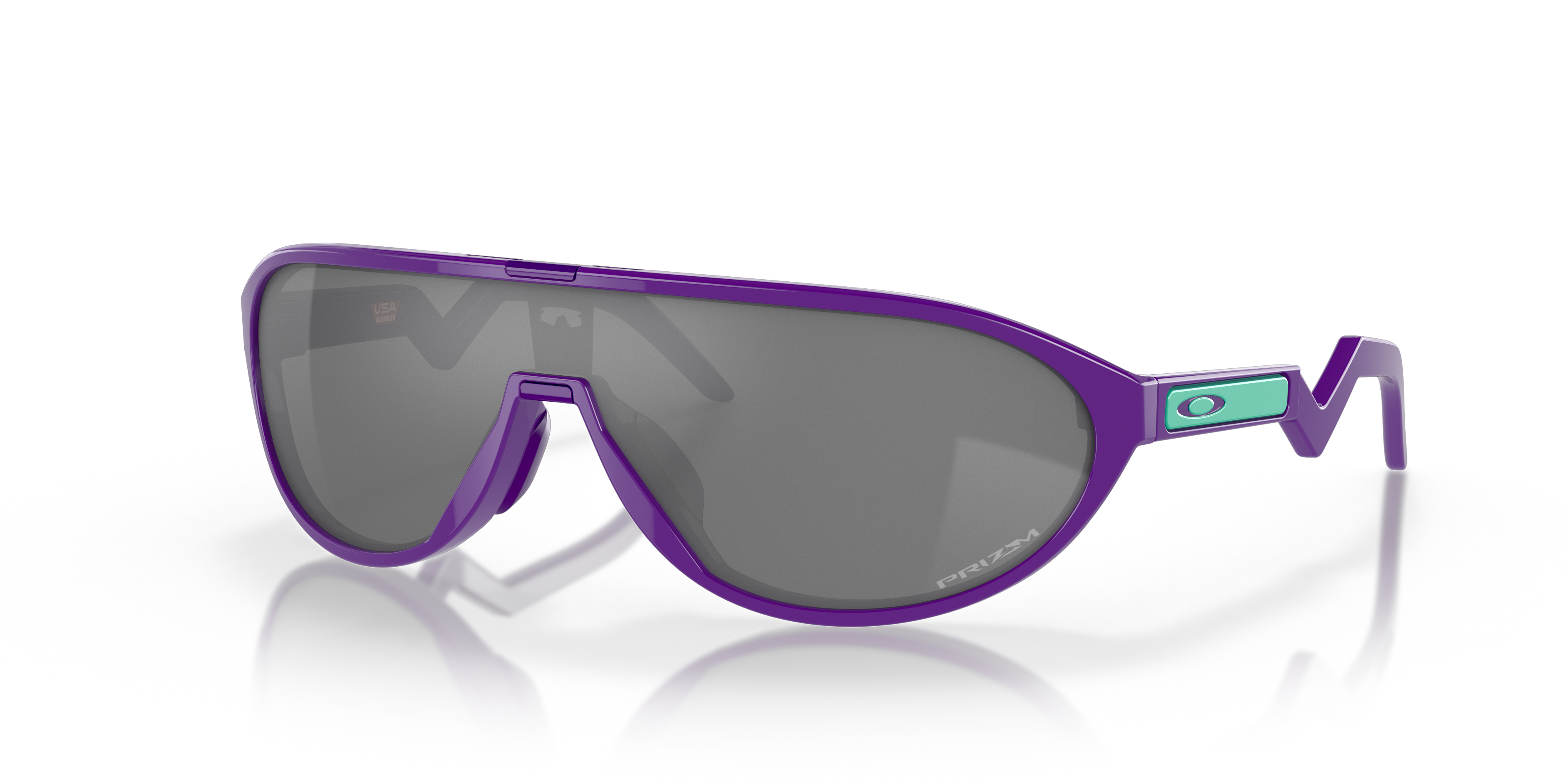 Óculos de Sol Oakley CMDN com Armação Electric Purple e Lentes
