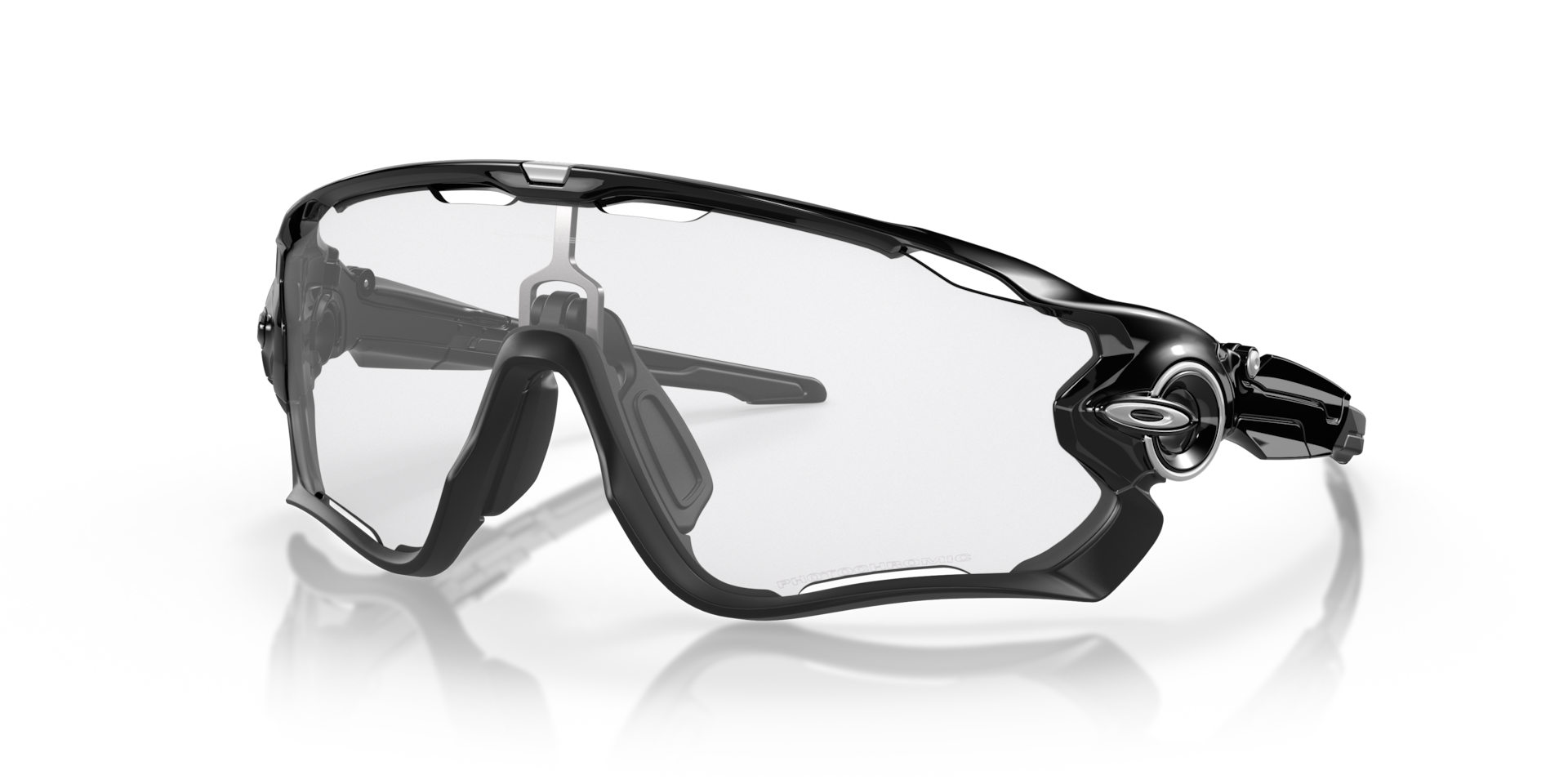 Jawbreaker™ Clear to Black Iridium Photochromic Lenses, Polished