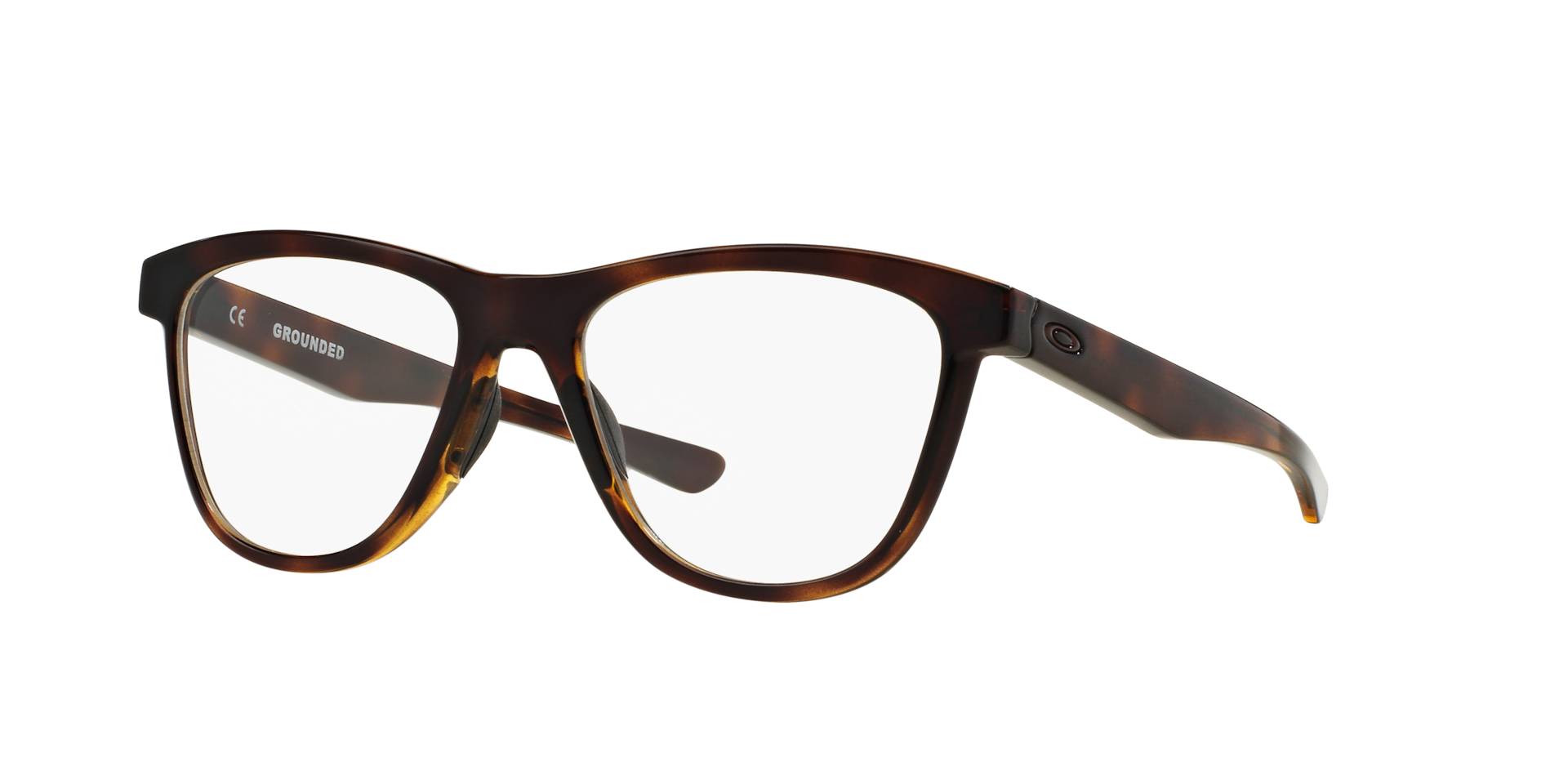 Oakley Grounded™ Eyeglasses with Polished Tortoise Frame | Oakley® US