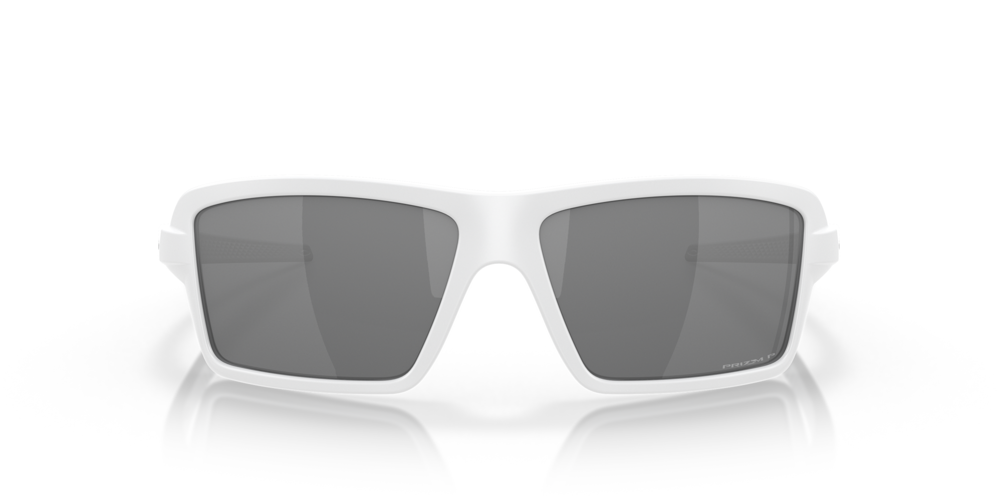 Oakley Cables Sunglasses with Matte White Frame and Prizm Black