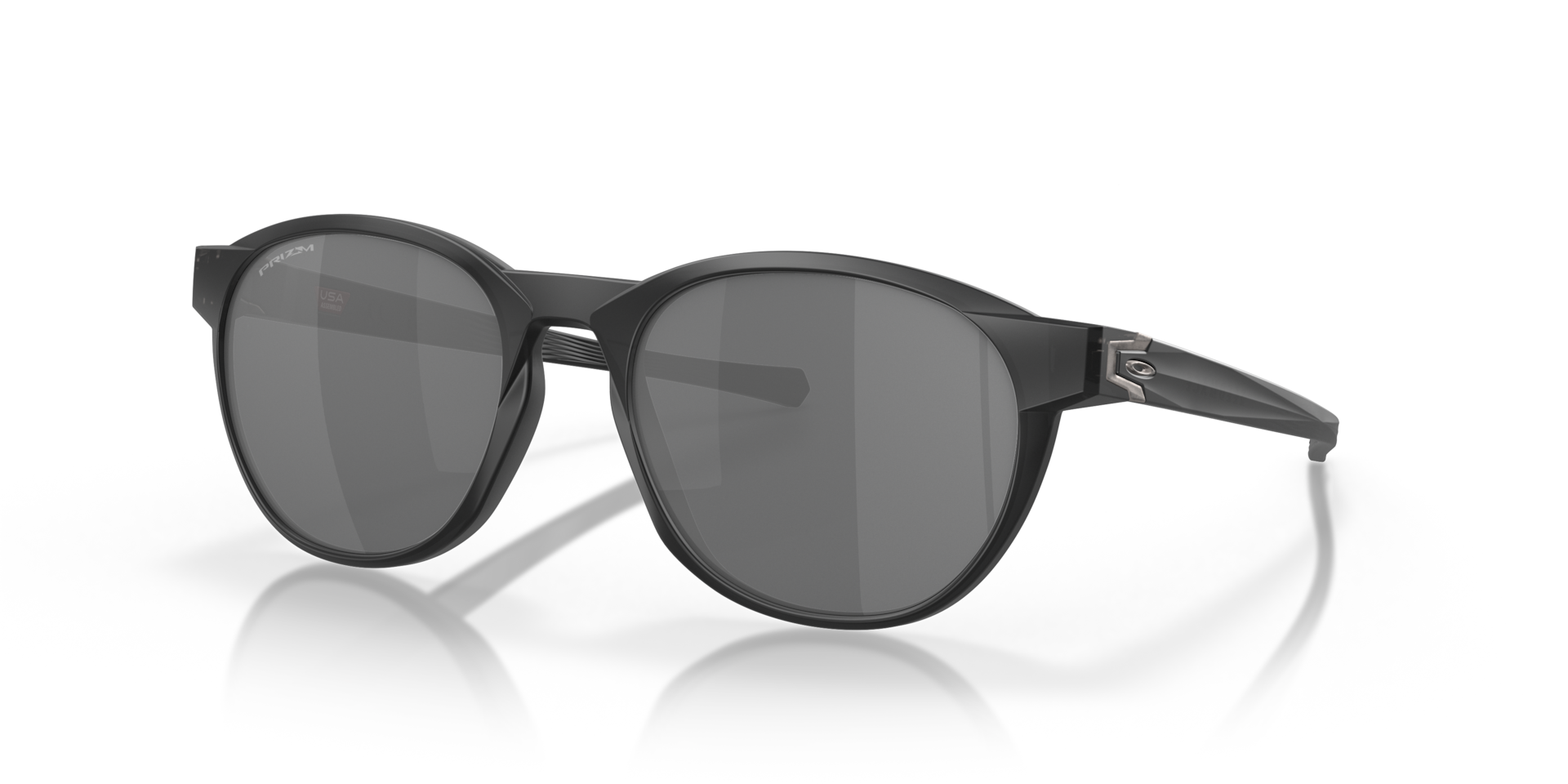 Reedmace Prizm Black Lenses, Matte Black Ink Frame Sunglasses 