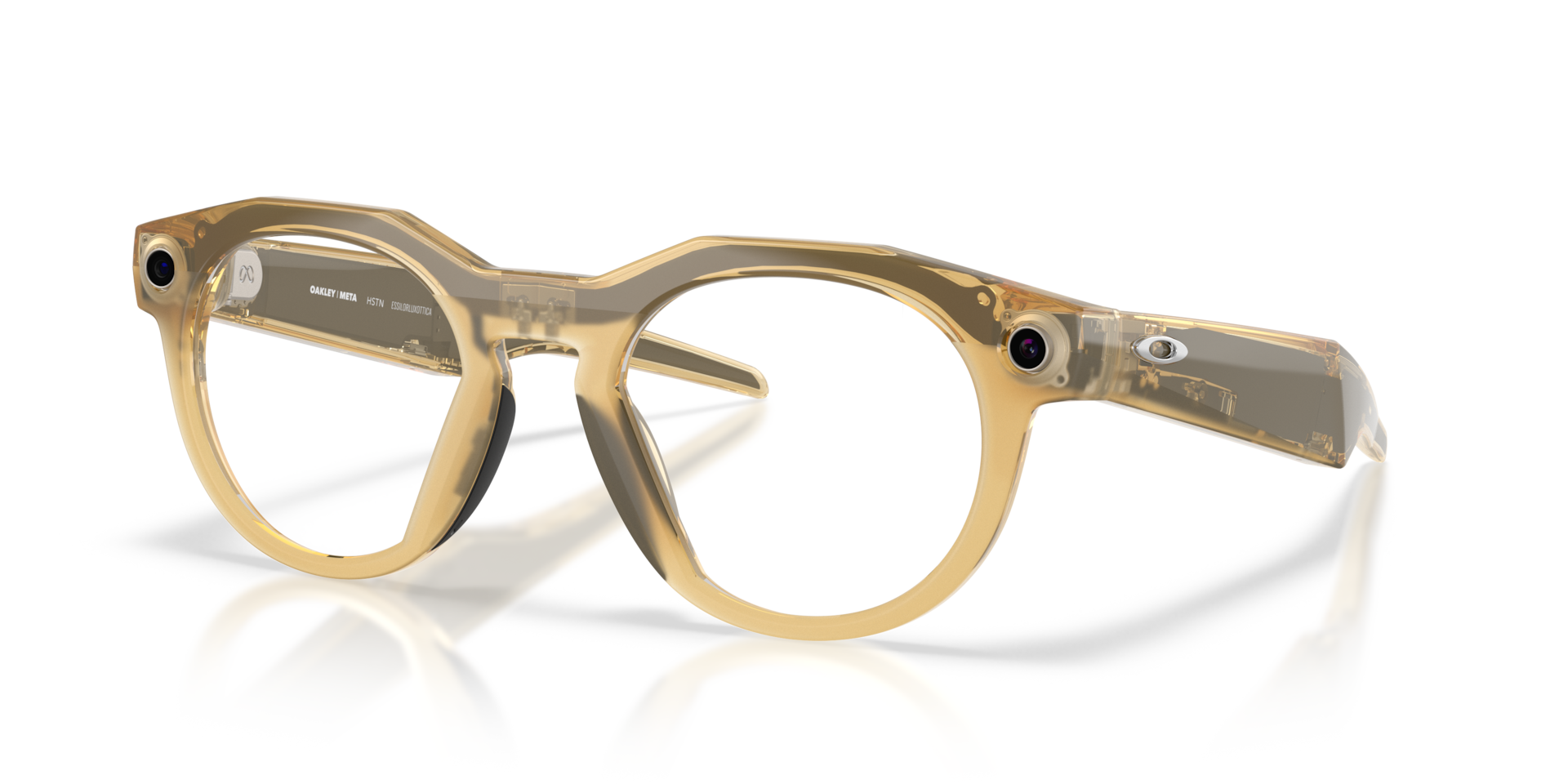 AI Glasses Oakley Meta HSTN com Armação Light Curry e Lentes