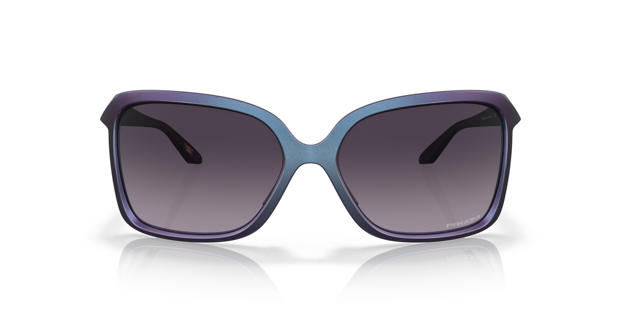 Oakley Wildrye Sunglasses with Matte Cyan/Purple Colorshift Frame