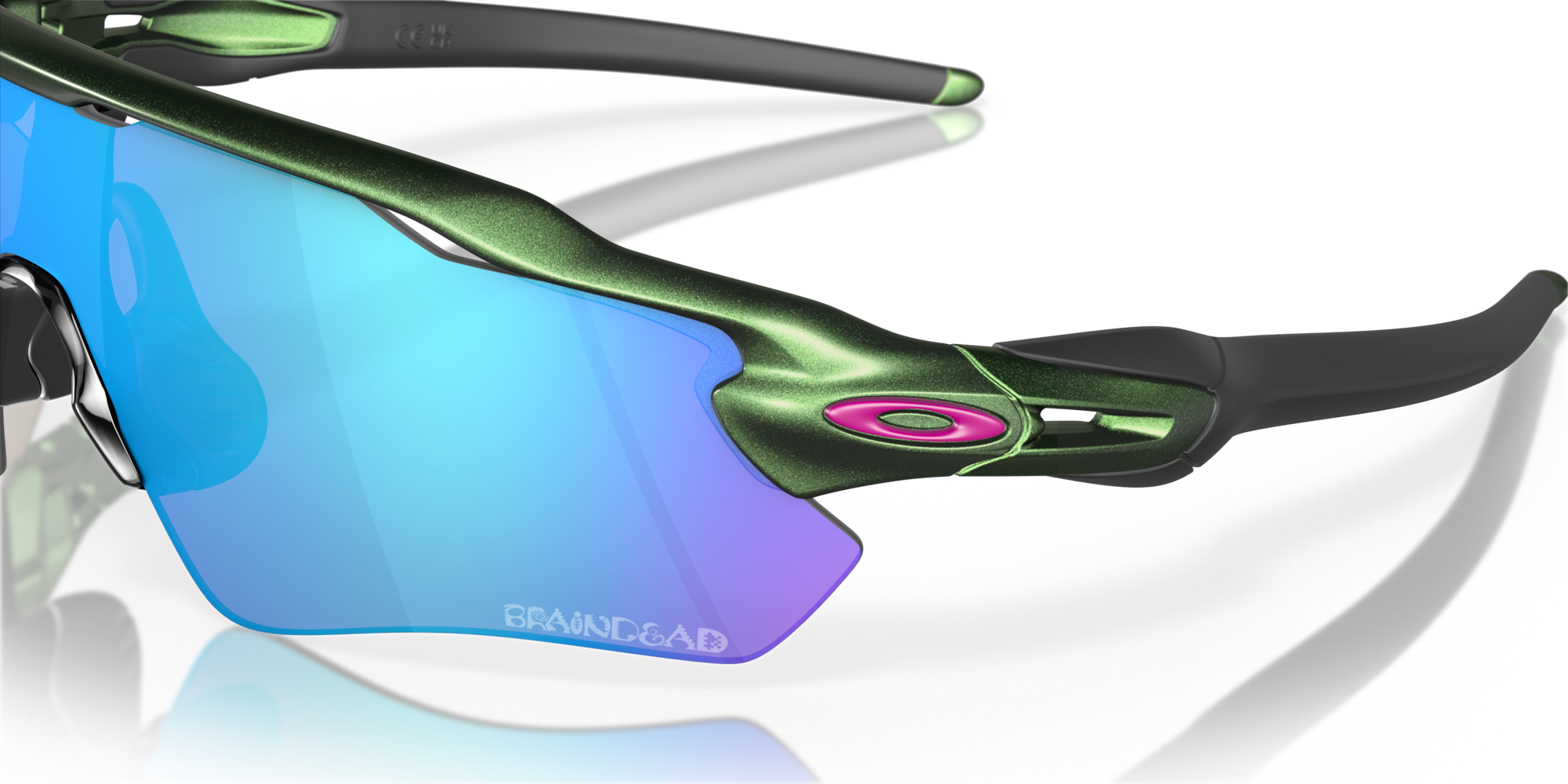 Oakley Radar® EV Path® x Brain Dead Sunglasses with Green Frame
