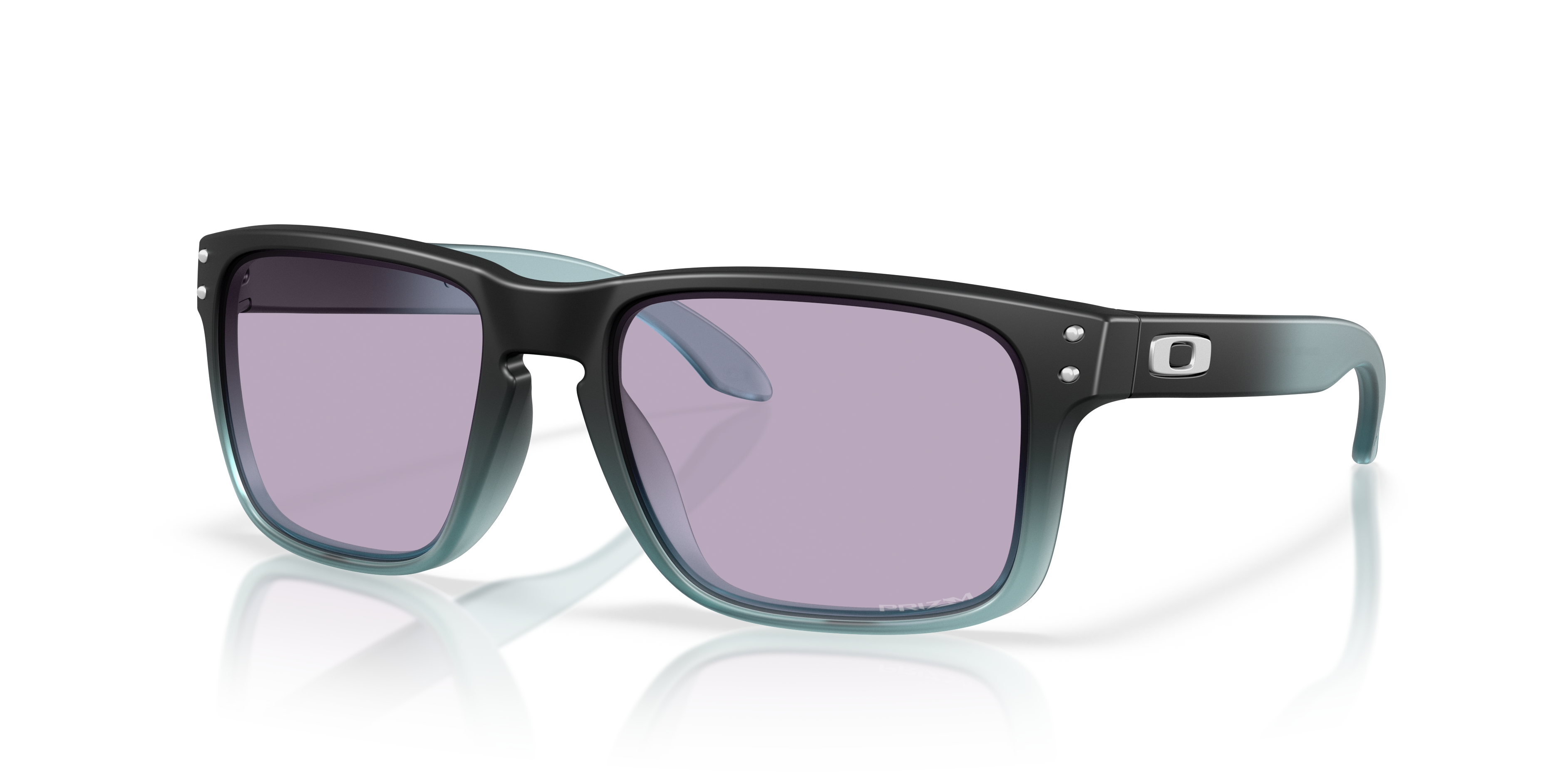 Holbrook™ (Low Bridge Fit) Prizm Slate Lenses, Matte Transparent