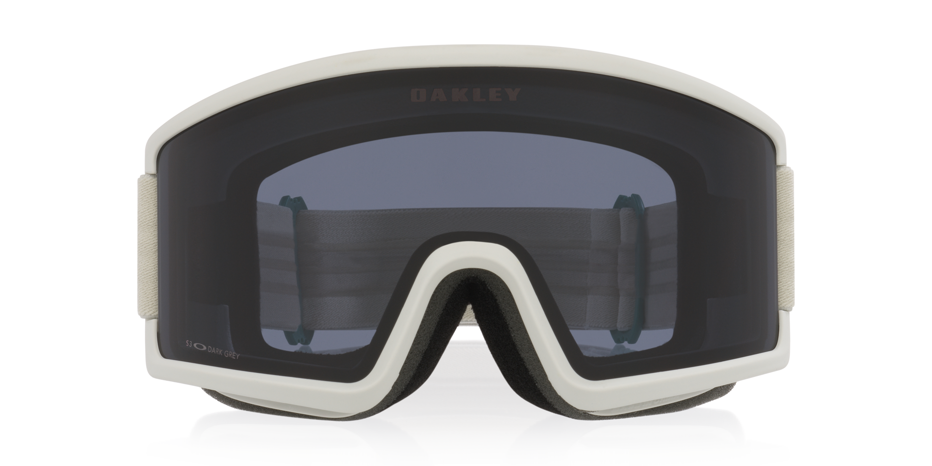Oakley Target Line M Snow Goggles with Matte Black Strap and High