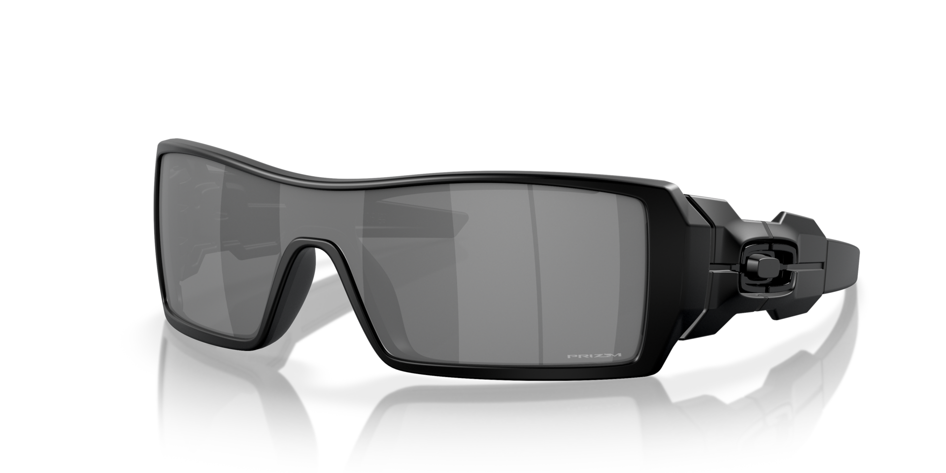Óculos de Sol Oakley Oil Rig® com Armação Matte Black e Lentes