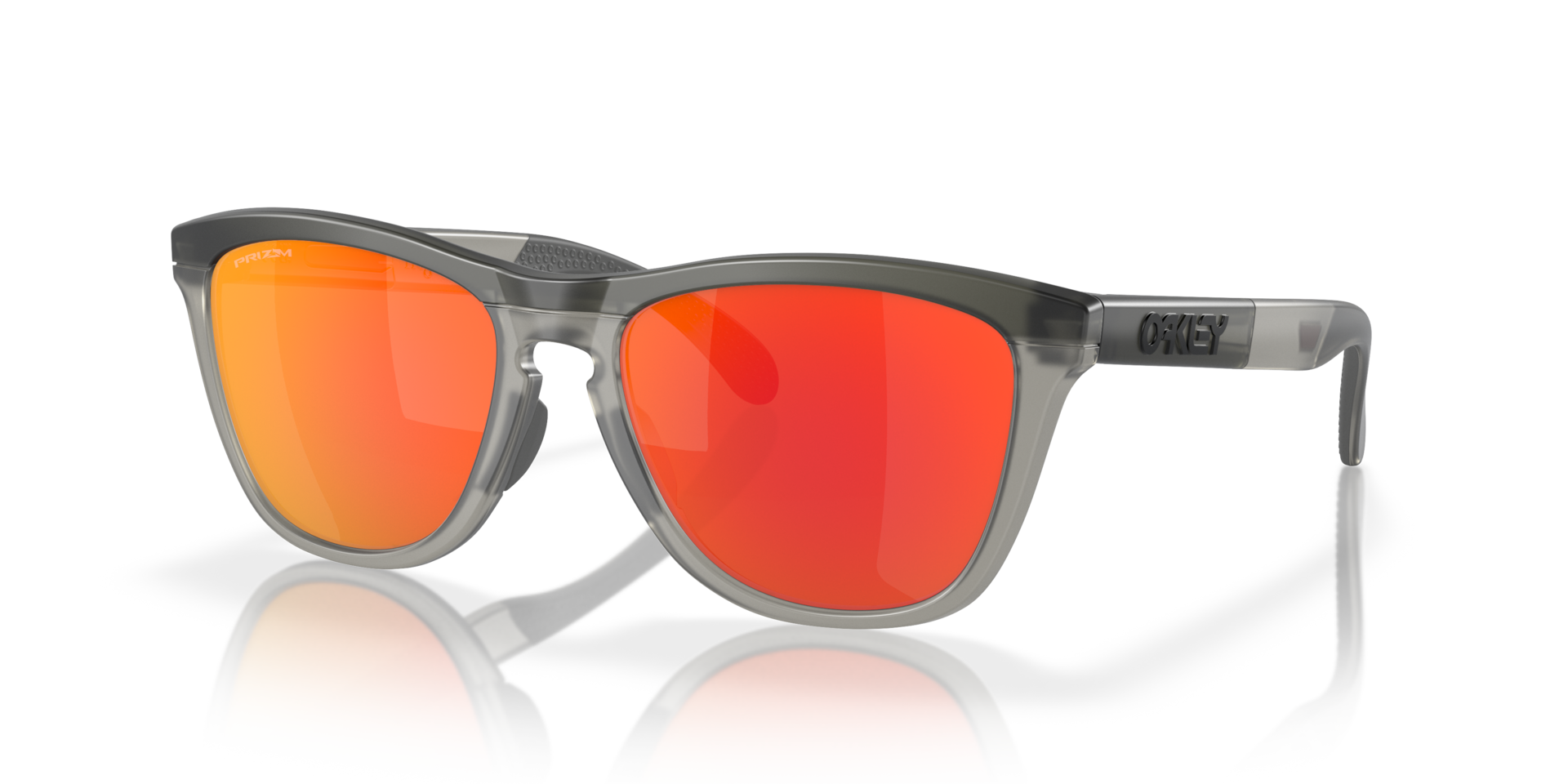 Frogskins™ Range Prizm Ruby Lenses, Matte Grey Smoke/Grey Ink