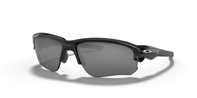 Oakley Flak® Draft (Low Bridge Fit) Sunglasses with Polished Black