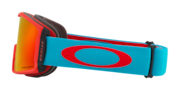 Line Miner™ M Snow Goggles - Caribbean Sea Red