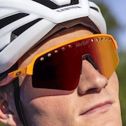 Mathieu Van Der Poel Signature Series Sutro Lite Sweep - Orange Sparkle