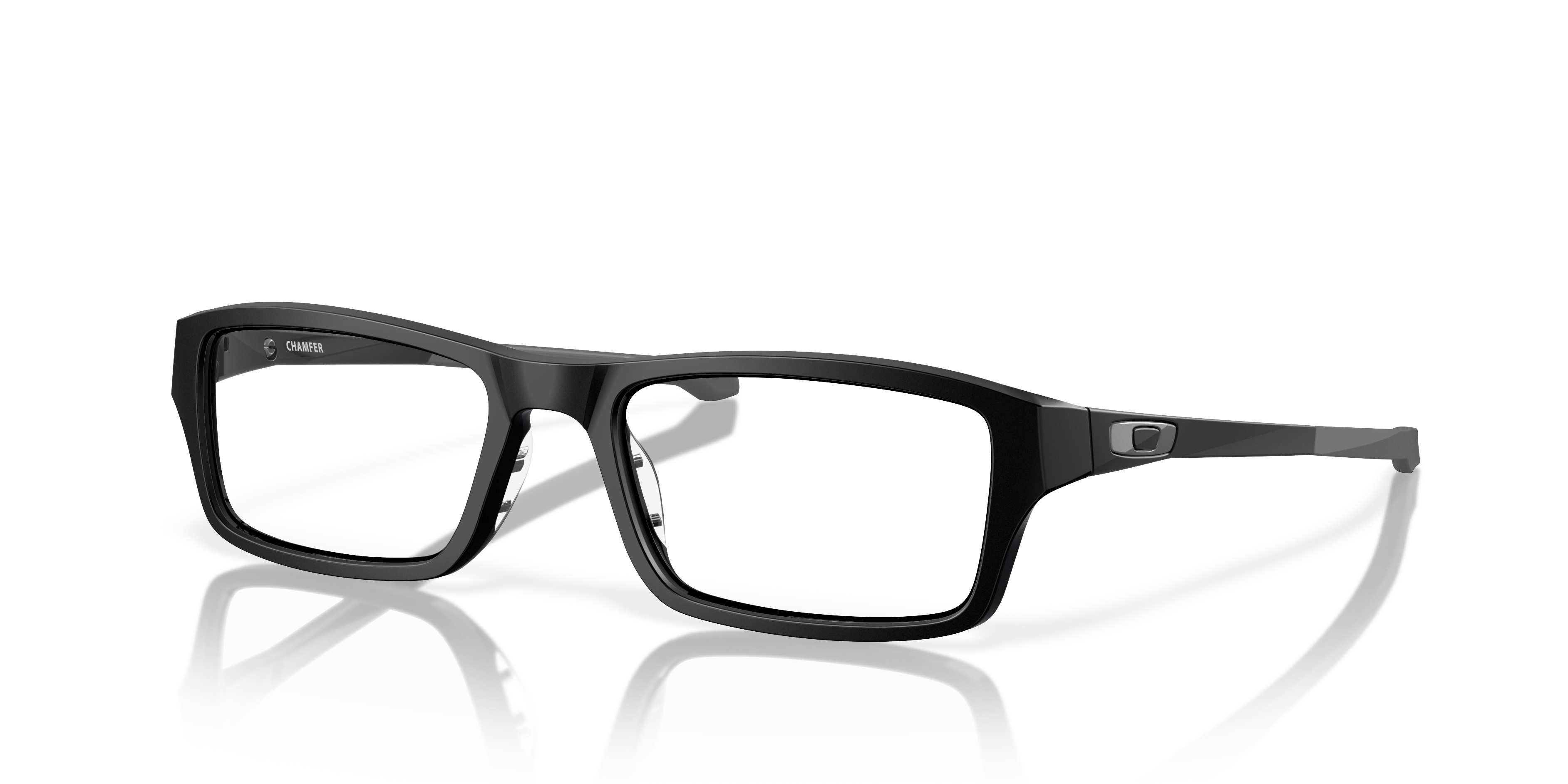 Oakley Chamfer™ Eyeglasses with Satin Black Frame | Oakley® US