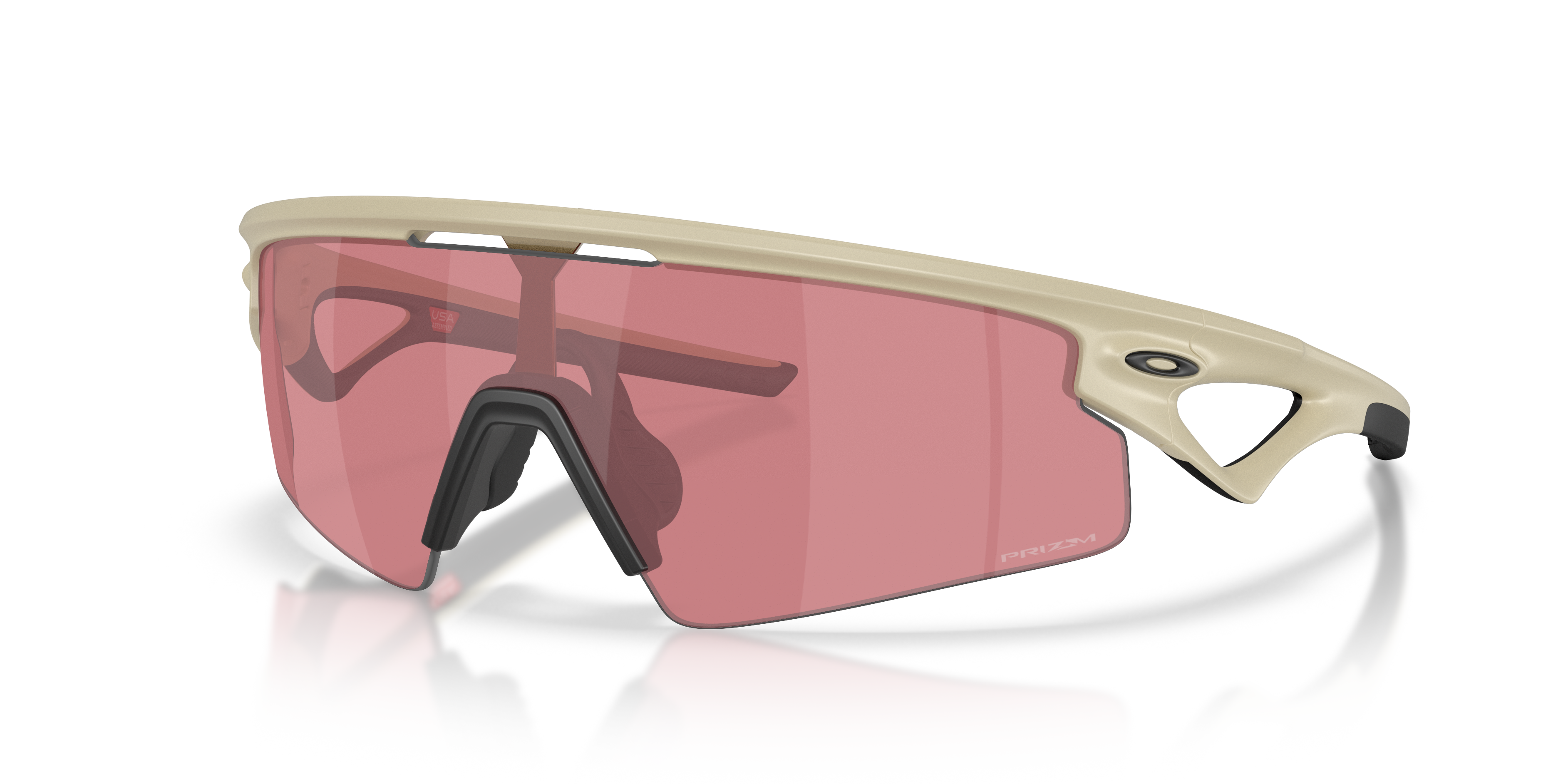 OAKLEY オークリー Sphaera Strike Sphaera™ Strike Prizm Dark Golf Lenses, Matte Sand Frame