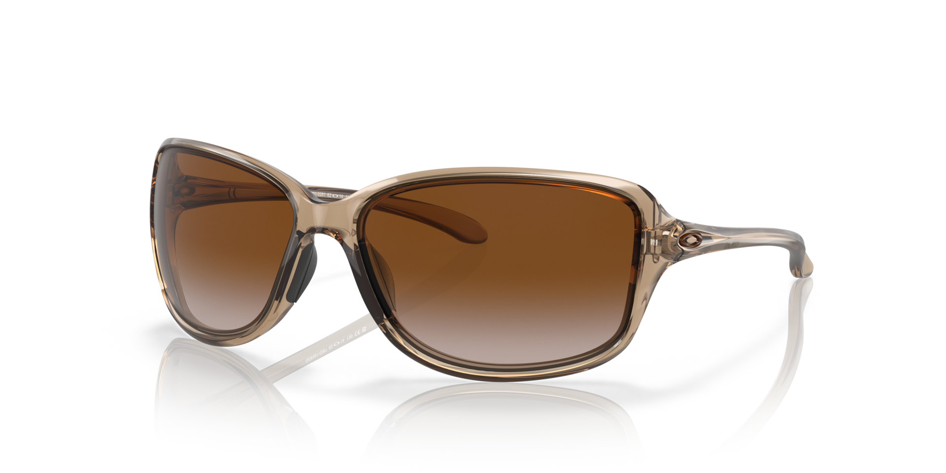 Cohort Dark Brown Gradient Lenses, Sepia Frame Sunglasses | Oakley