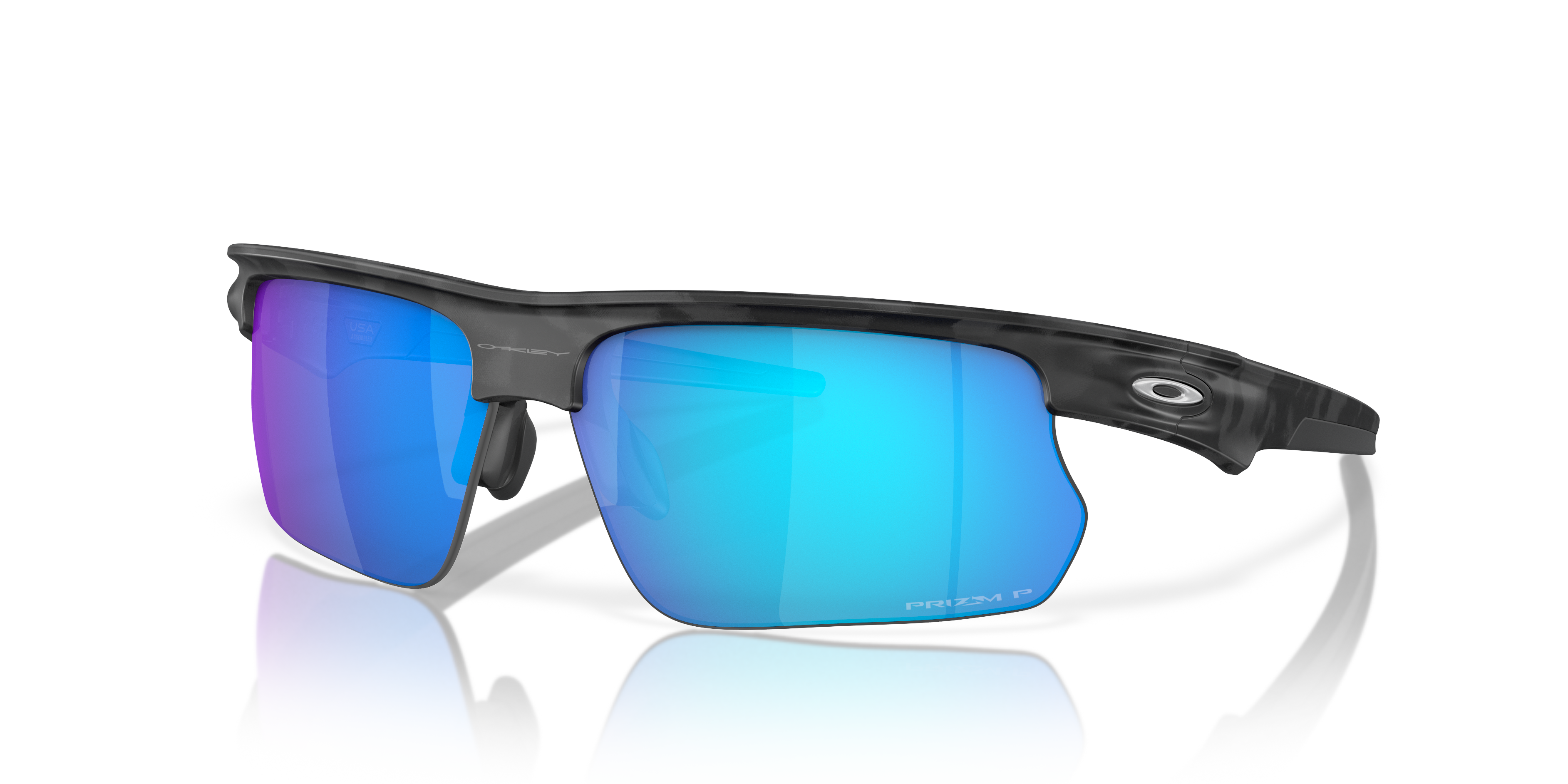 Oakley サングラス BiSphaera Oakley BiSphaera™ Sunglasses with Matte Grey Camo Frame and Prizm