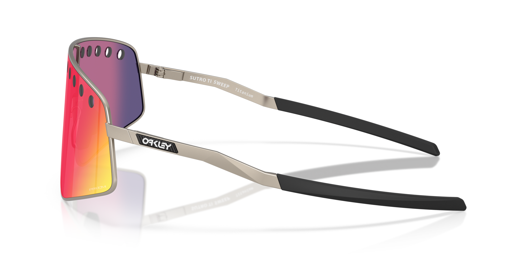 Oakley Sutro™ TI Sweep Sunglasses with Matte Gunmetal Frame and