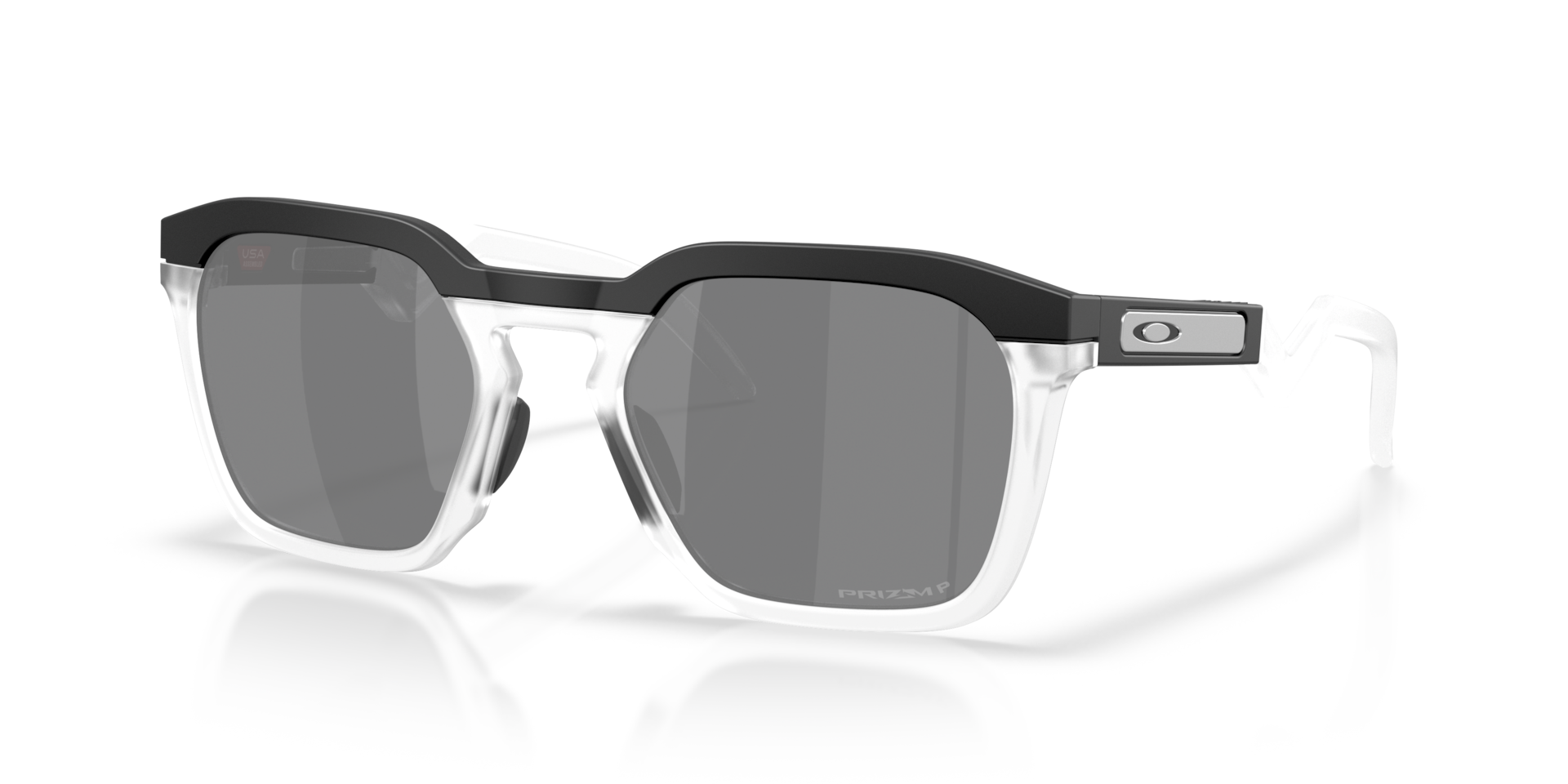HSTN SQ Prizm Black Polarized Lenses, Matte Black Frame Sunglasses 