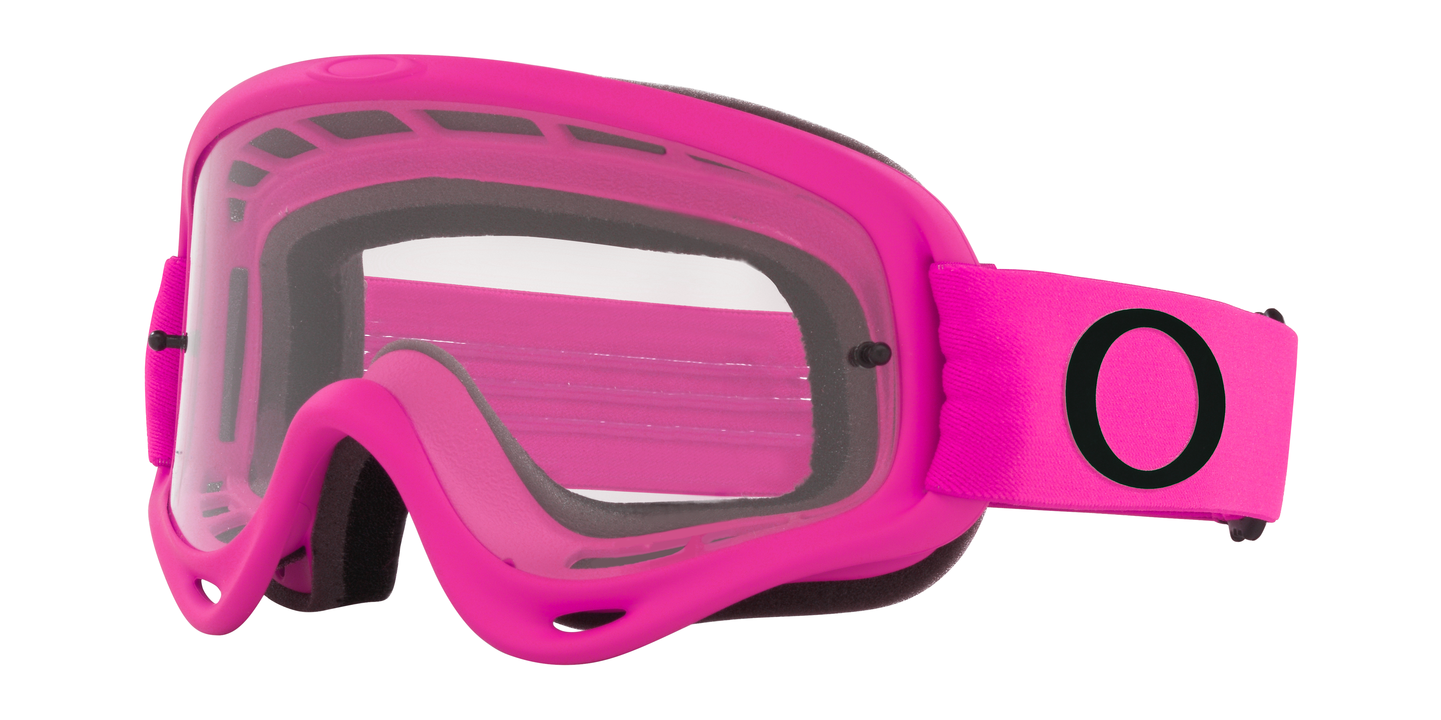 オークリー O-Frame® XS MX Goggles Moto Pinkストラップ Clearレンズ