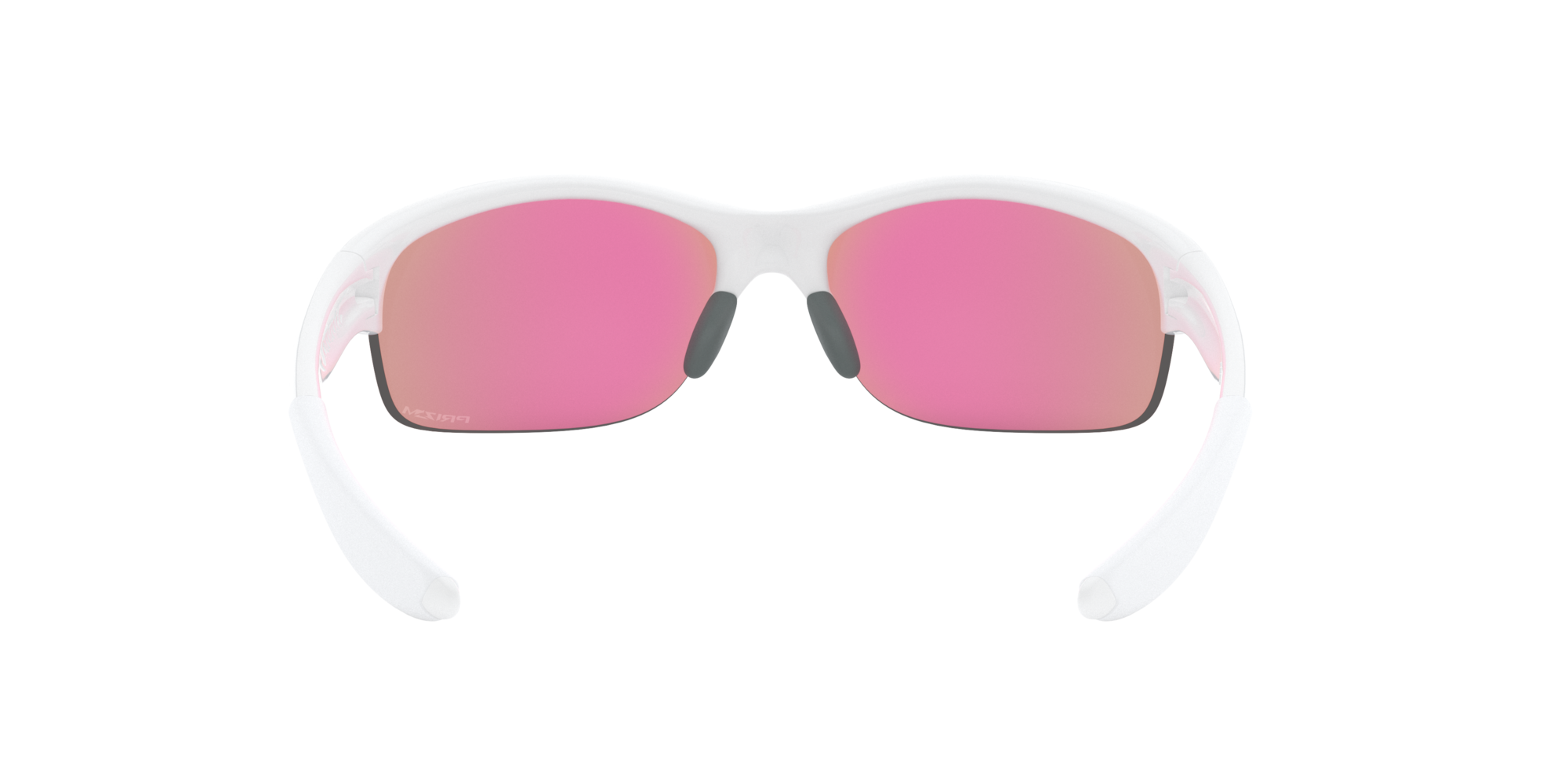 Oakley Commit® Square Sunglasses with Polished White Frame and