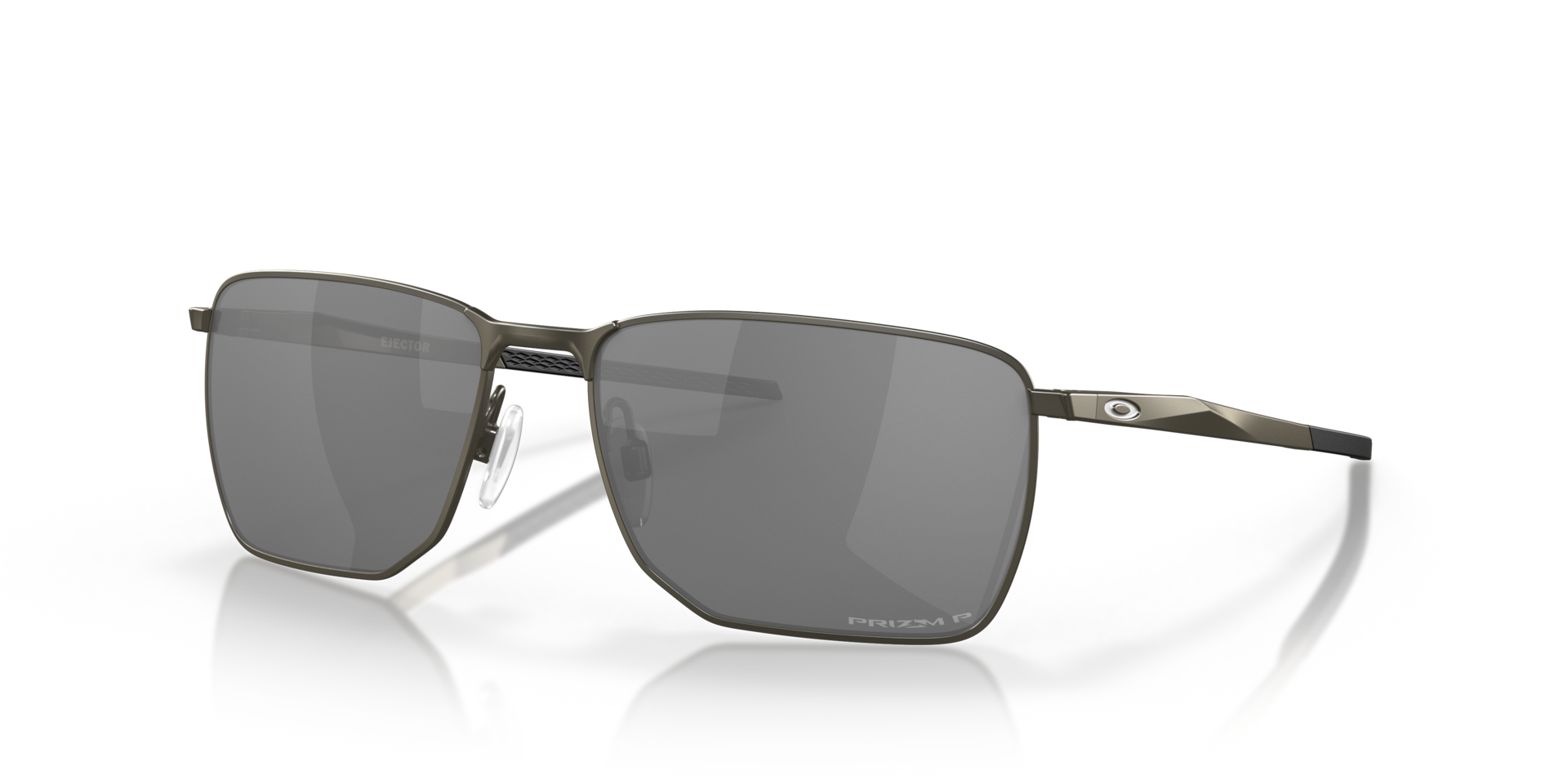 Oakley PRIZM偏光レンズ　サングラス 004142-1458 Ejector Prizm Black Polarized Lenses, Carbon Frame Sunglasses