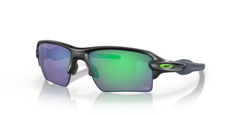 Oakley Seattle Seahawks Flak® 2.0 XL Sunglasses with Matte Black