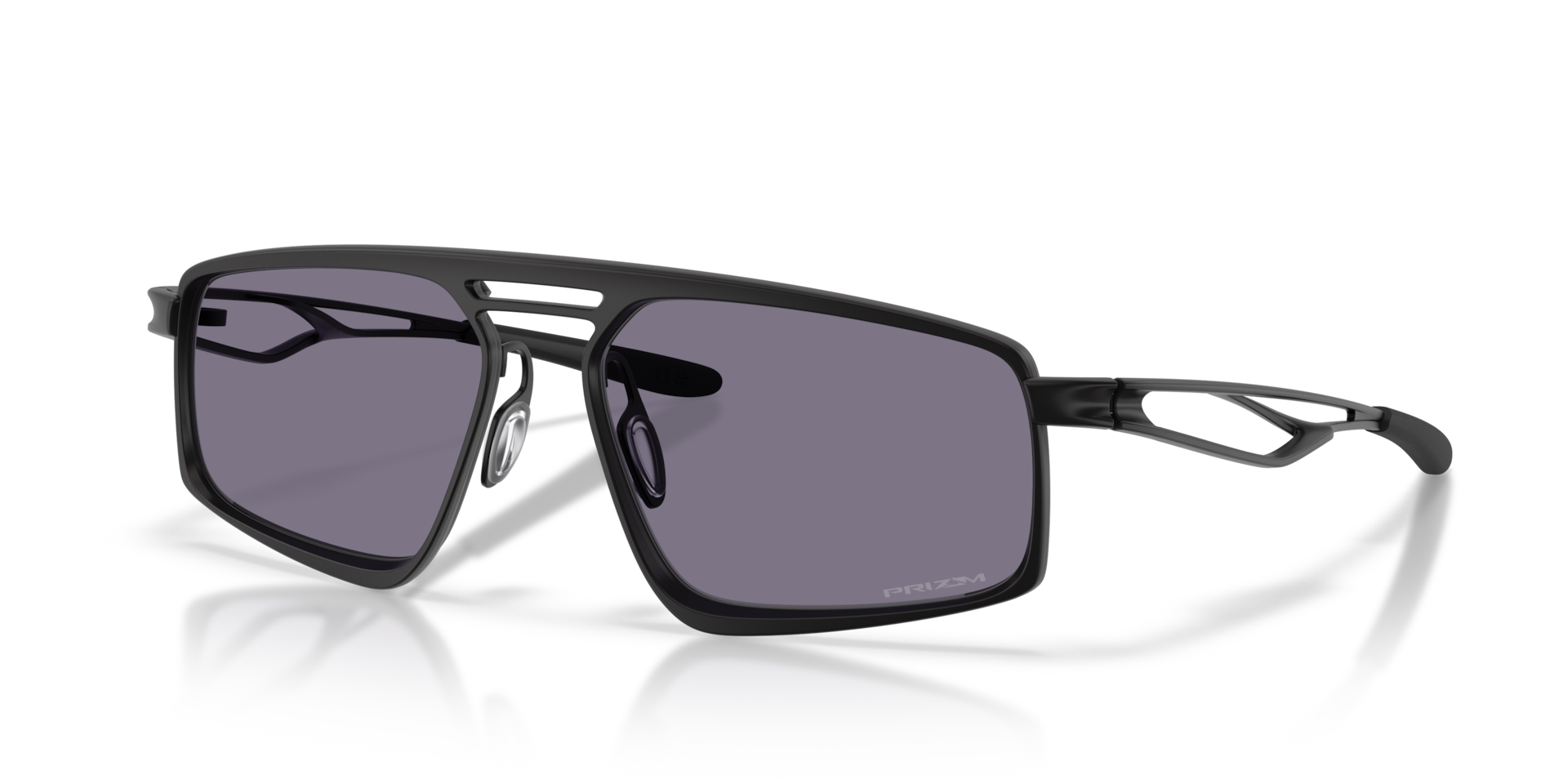 Oakley Bushwick Sunglasses with Satin Black Frame and Prizm Grey