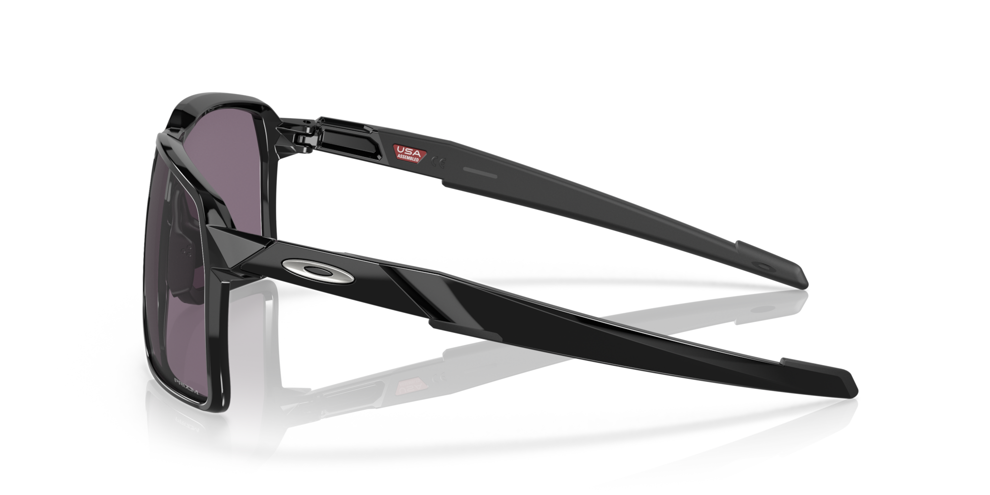 Oakley Portal Sunglasses with Carbon Frame and Prizm Grey Lenses