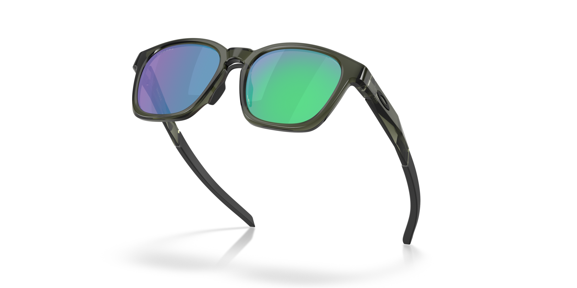 オークリー Shackleサングラス Olive InkフレームとPrizm Jadeレンズ