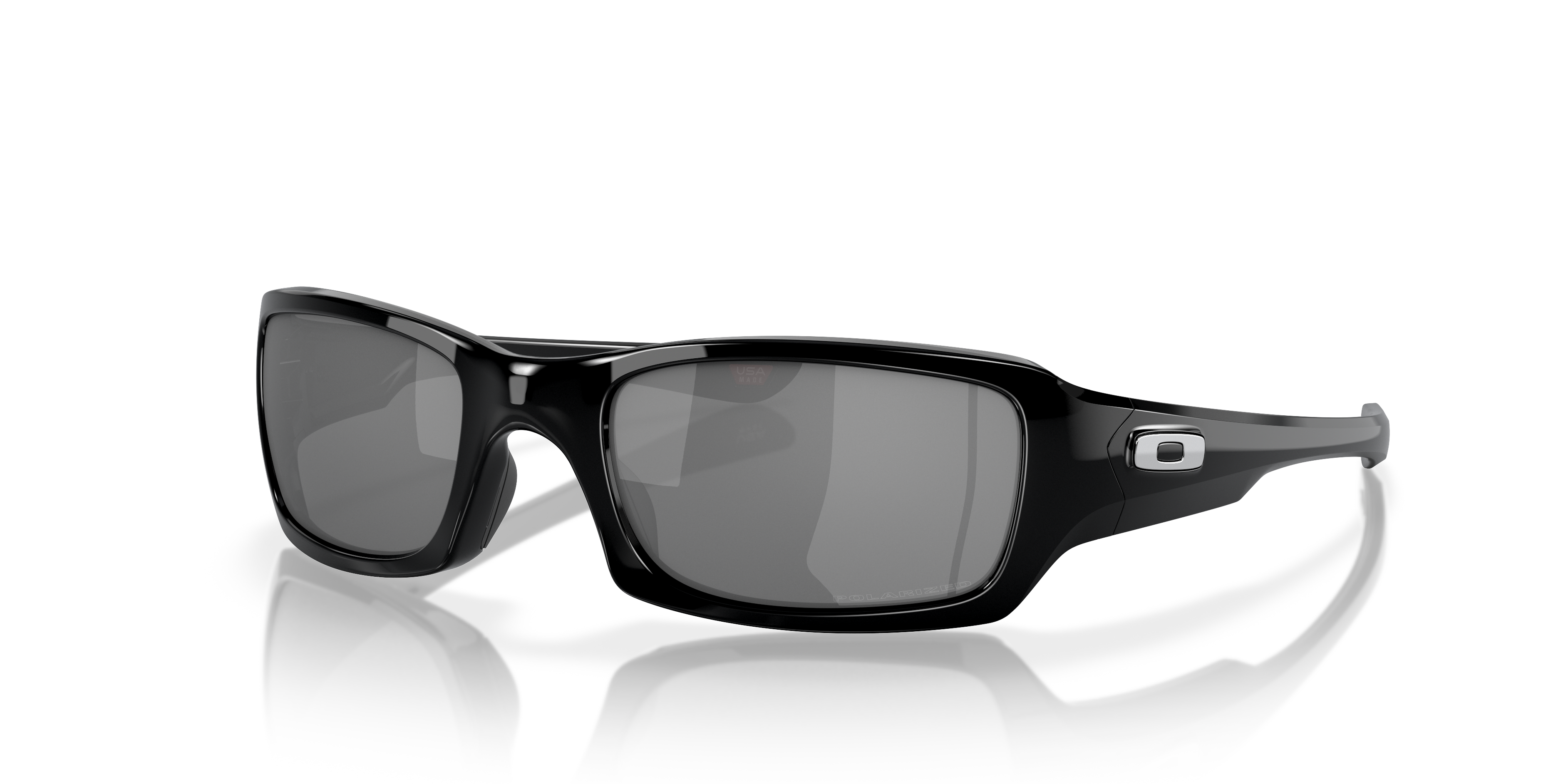 Oakley Fives Squared® Sunglasses with Polished Black Frame and