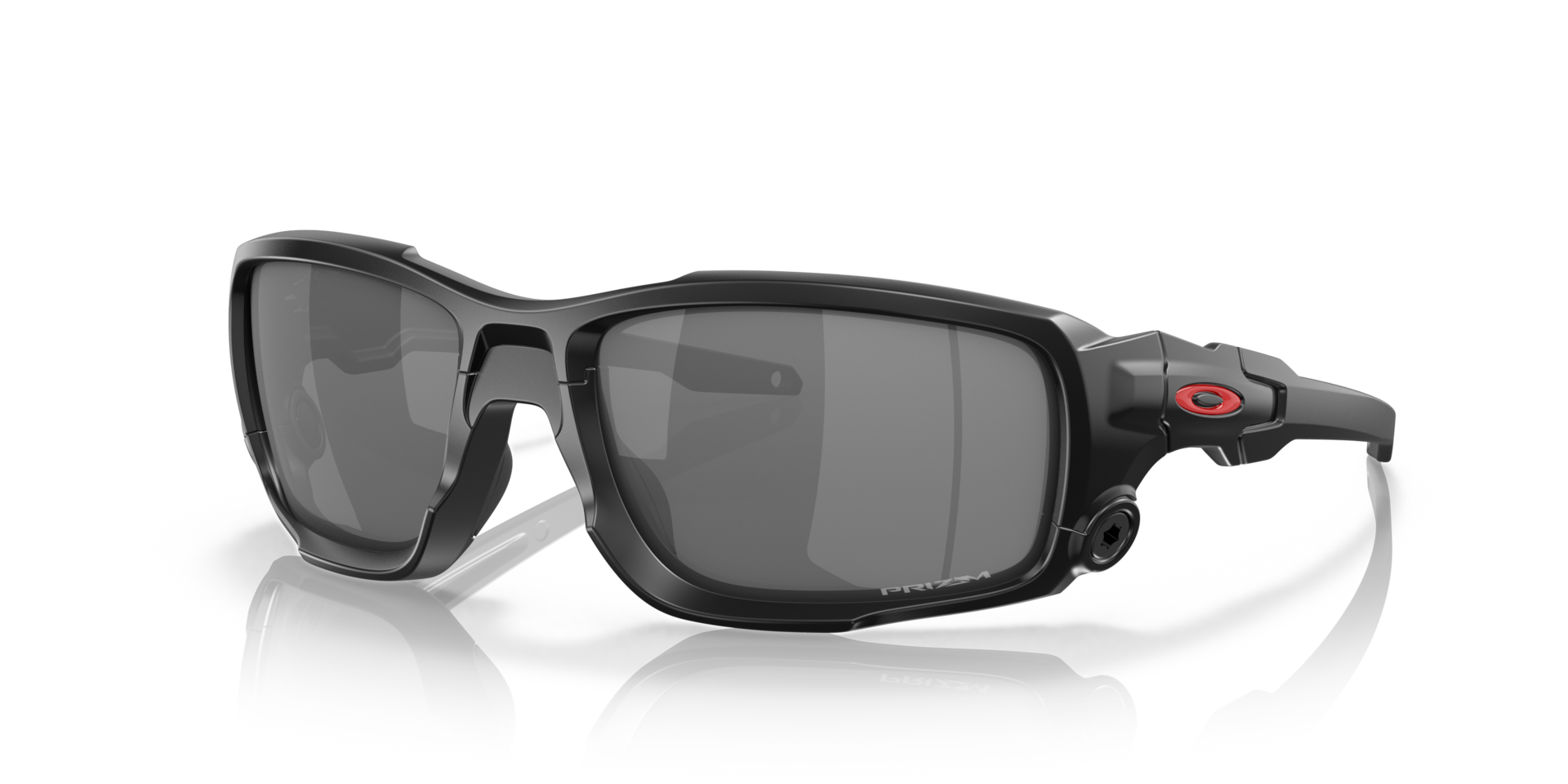 Official Oakley Standard Issue SI Shock Tube® Black Iridium Lenses, Matte Black Frame Sunglasses | Oakley Standard Issue