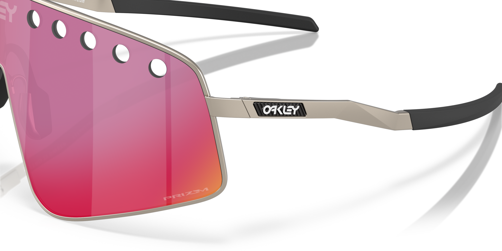 Oakley Sutro™ TI Sweep Sunglasses with Matte Gunmetal Frame and