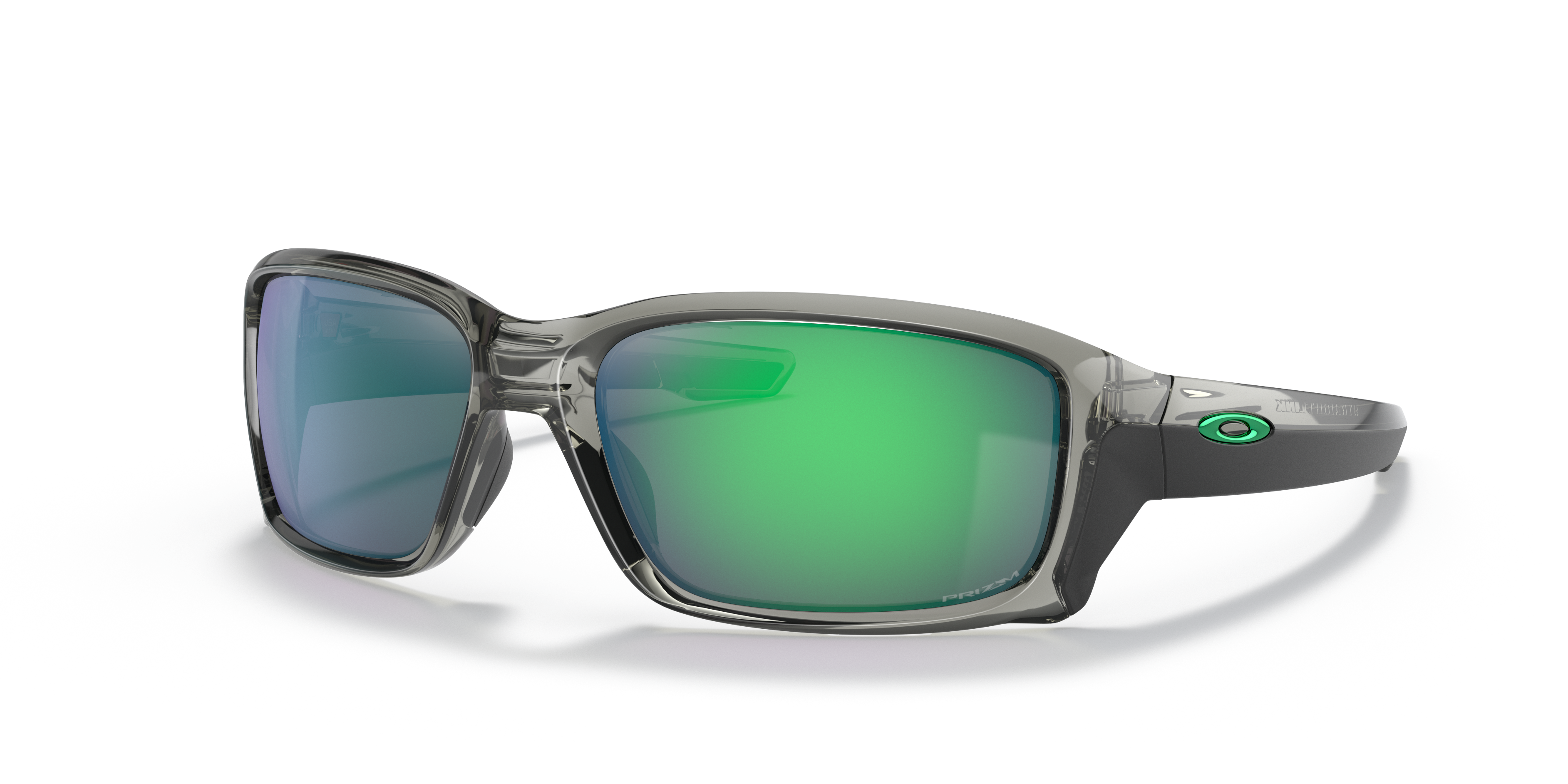 オークリー Straightlink™サングラス Grey InkフレームとPrizm Jade