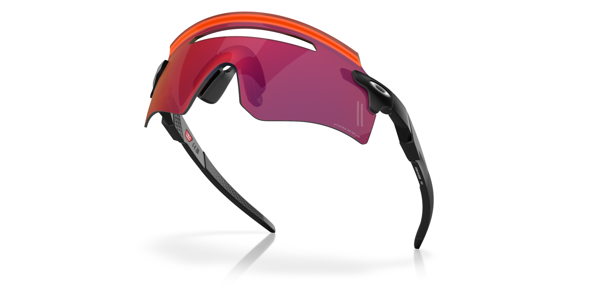Oakley Encoder™ Squared Sunglasses with Matte Black Frame and